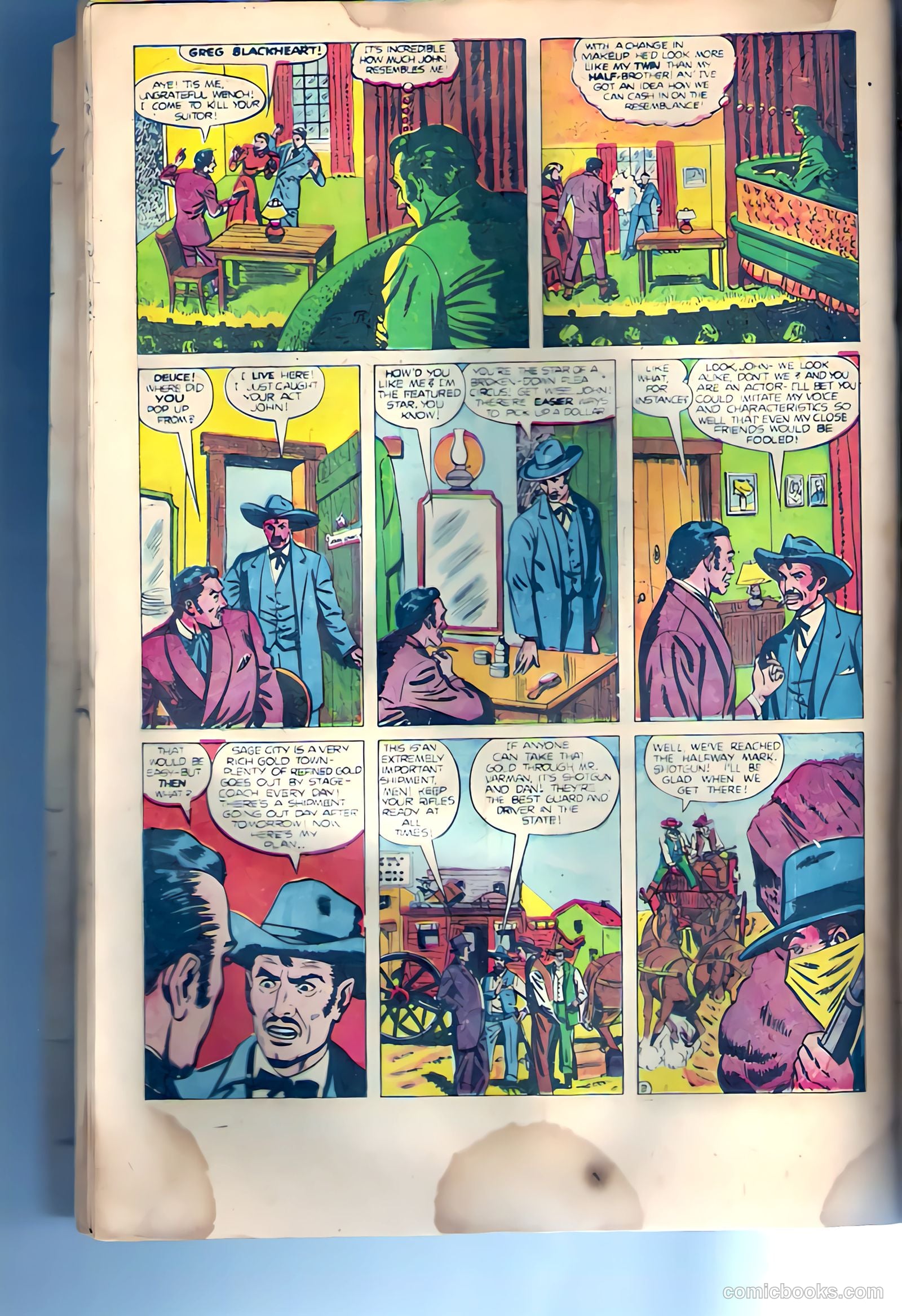 Black Diamond Western #12 (1949) — page 36 of 57