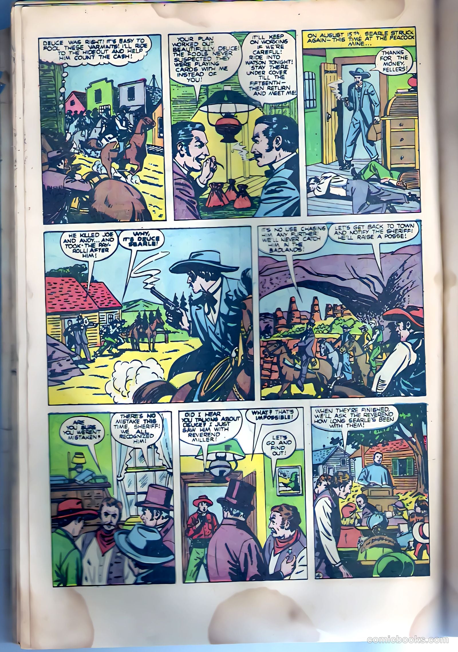 Black Diamond Western #12 (1949) — page 38 of 57
