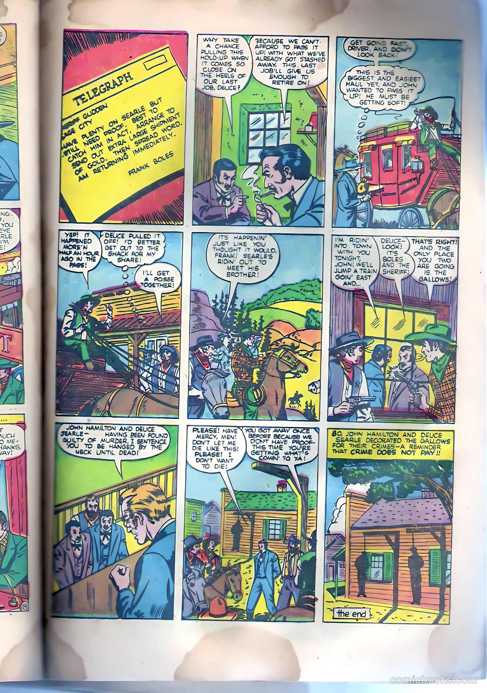 Black Diamond Western #12 (1949) — page 43 of 57