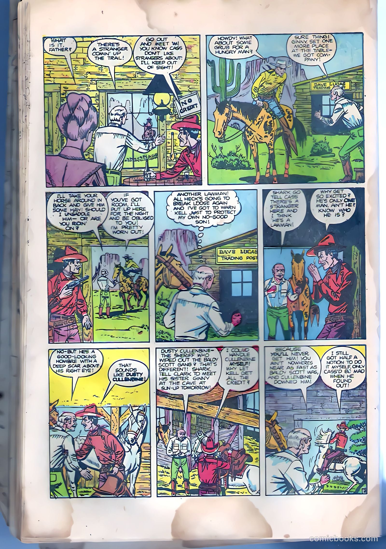 Black Diamond Western #12 (1949) — page 50 of 57
