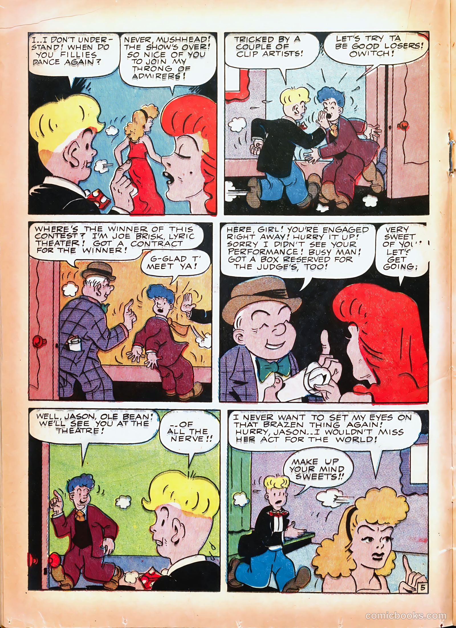 Prize Comics #58 (1940) — page 22 of 52