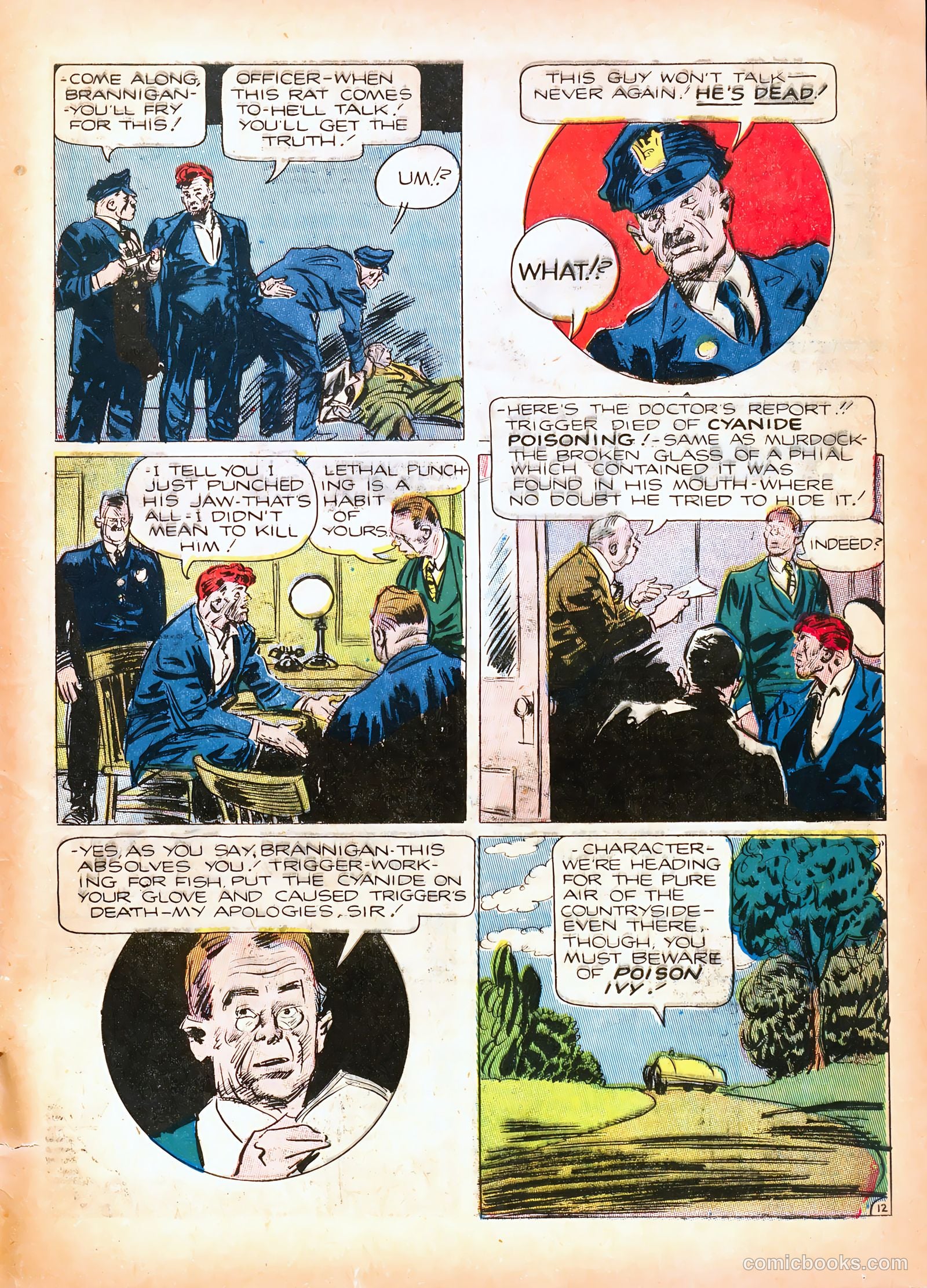 Prize Comics #58 (1940) — page 49 of 52