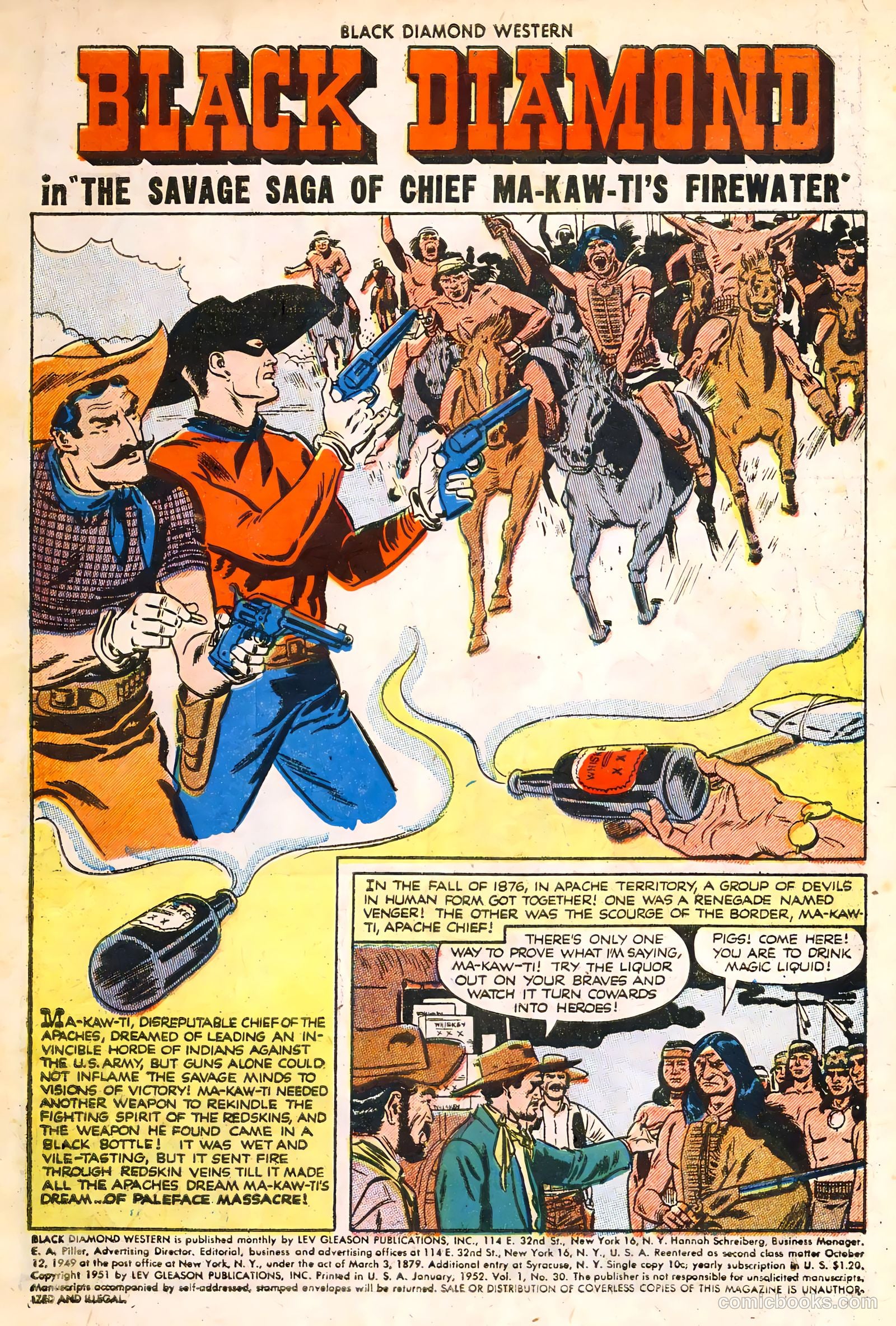Black Diamond Western #30 (1949) — page 3 of 35