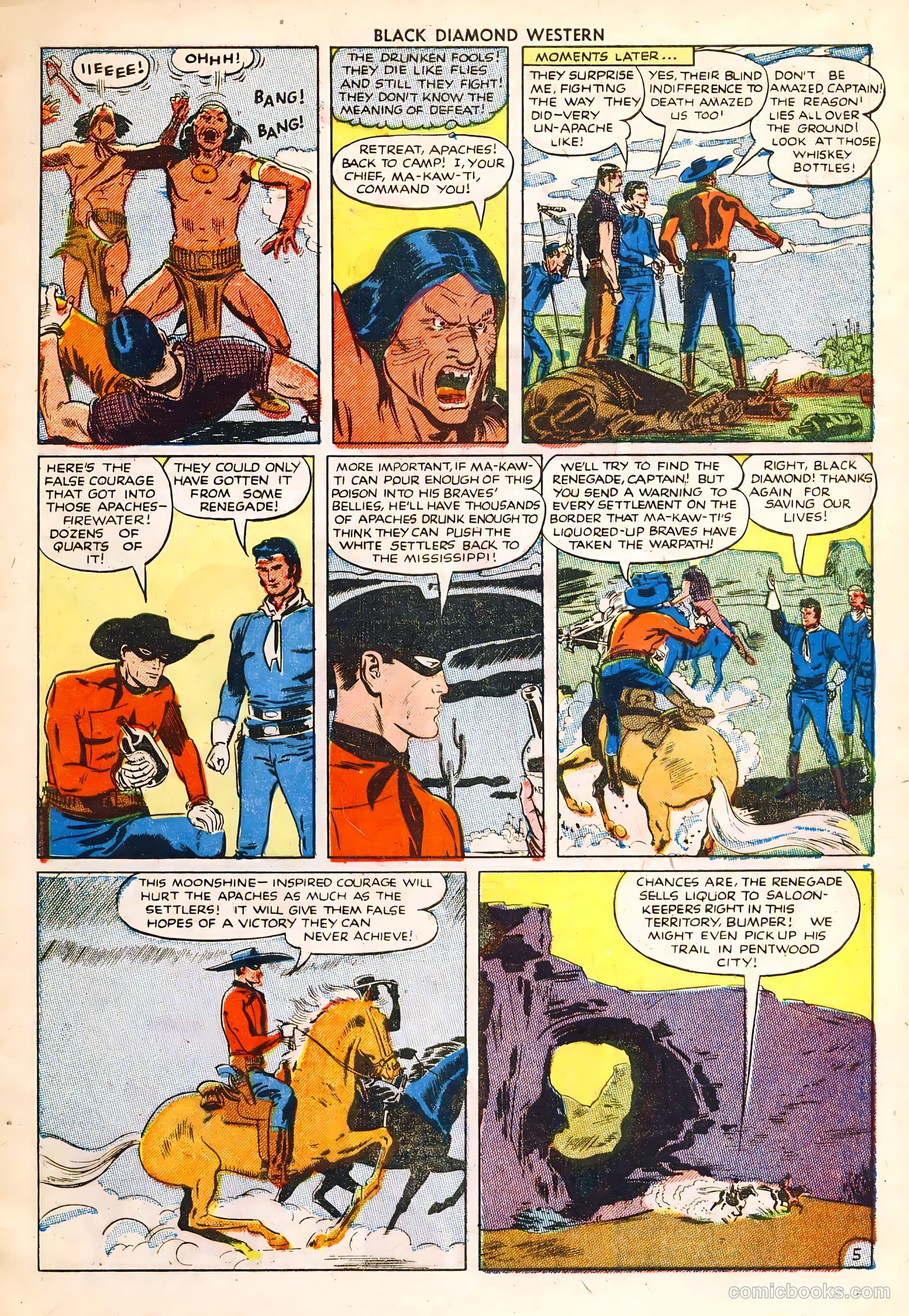 Black Diamond Western #30 (1949) — page 7 of 35