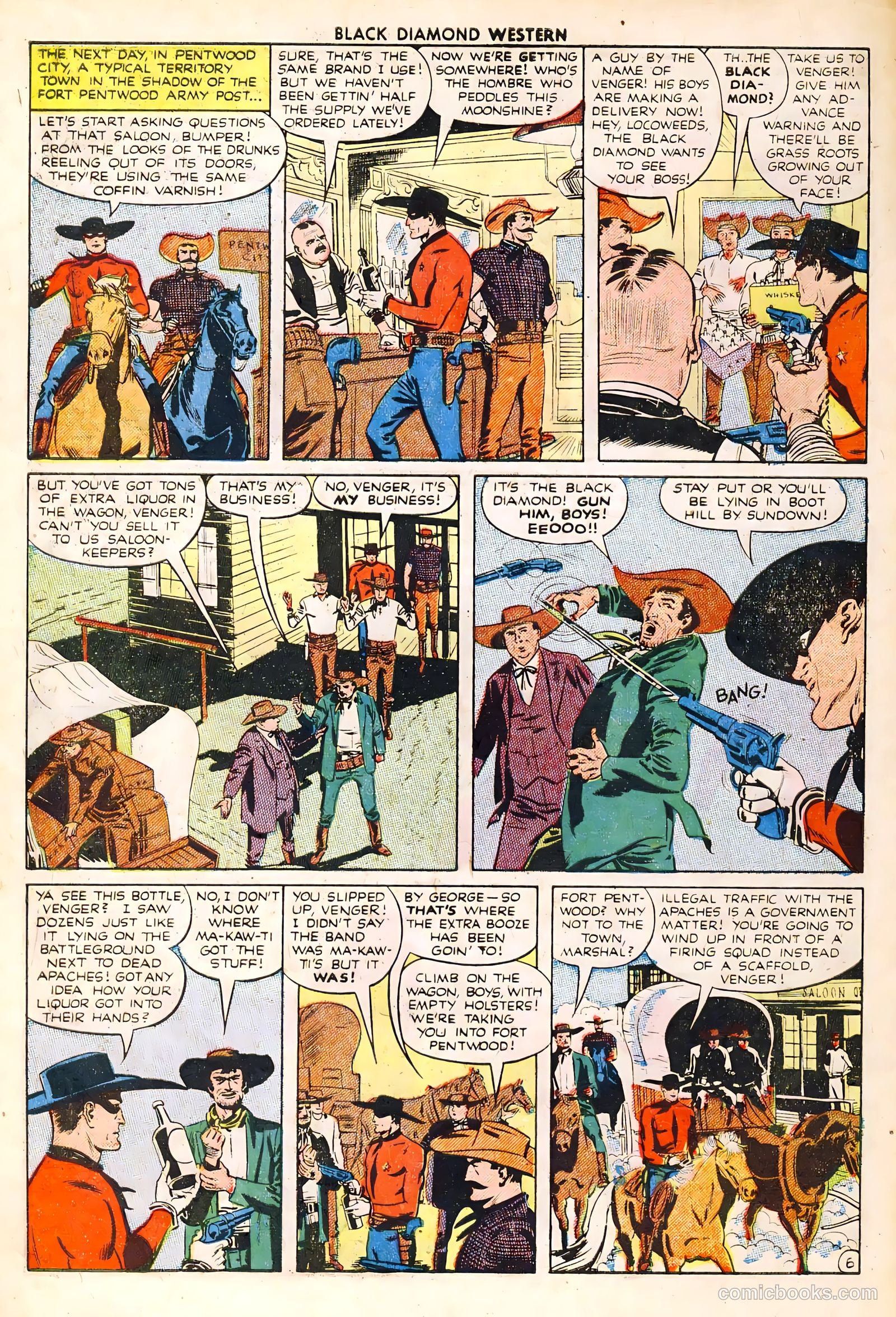 Black Diamond Western #30 (1949) — page 8 of 35