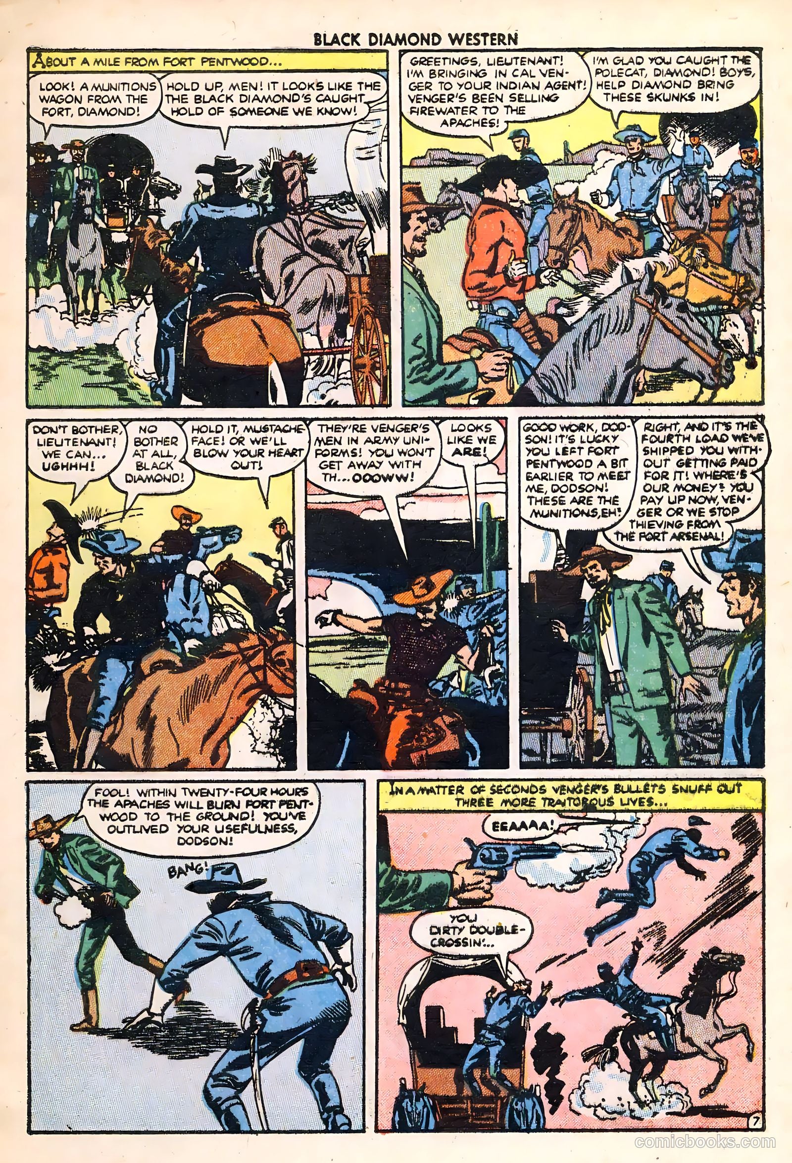 Black Diamond Western #30 (1949) — page 9 of 35