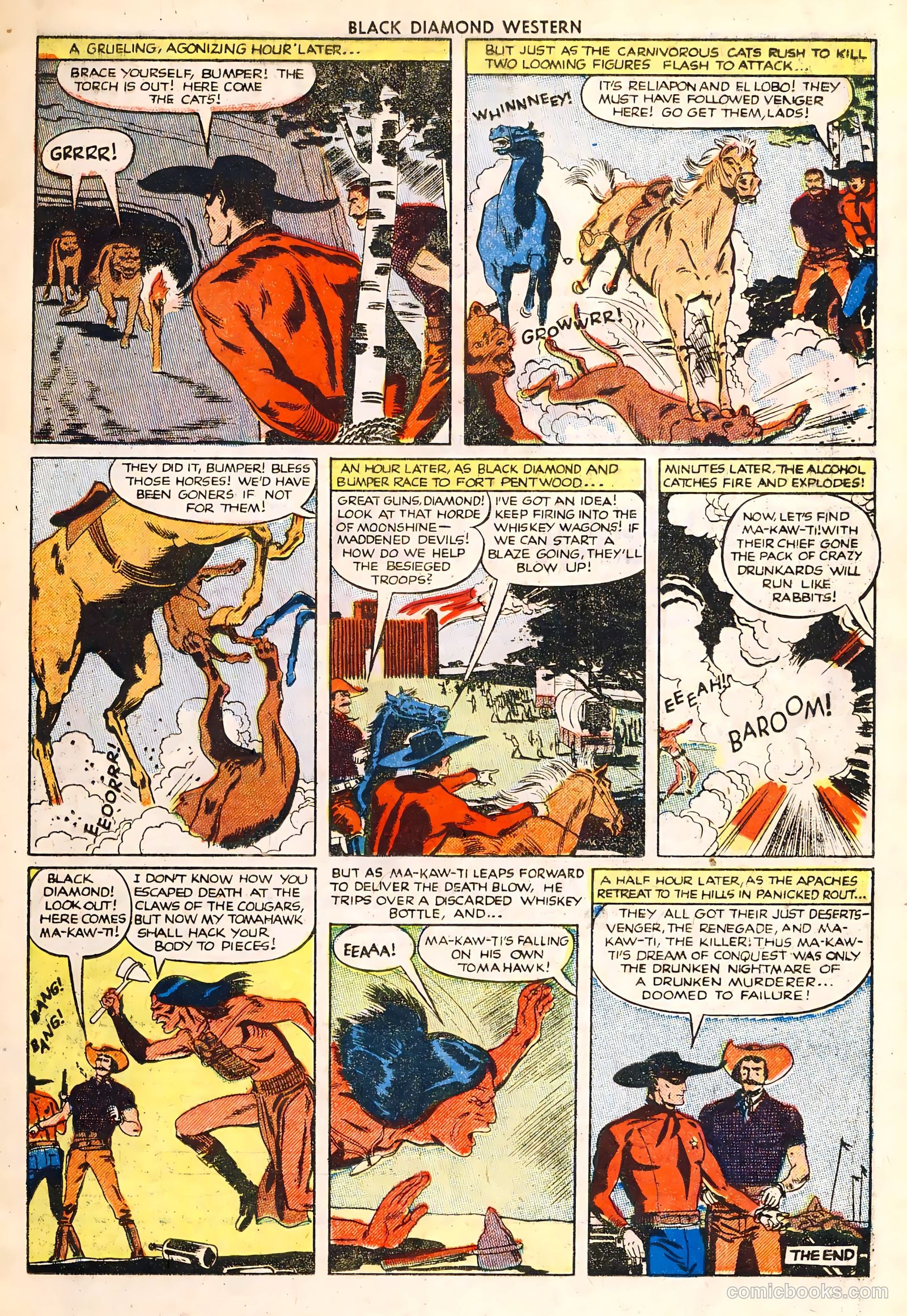 Black Diamond Western #30 (1949) — page 11 of 35