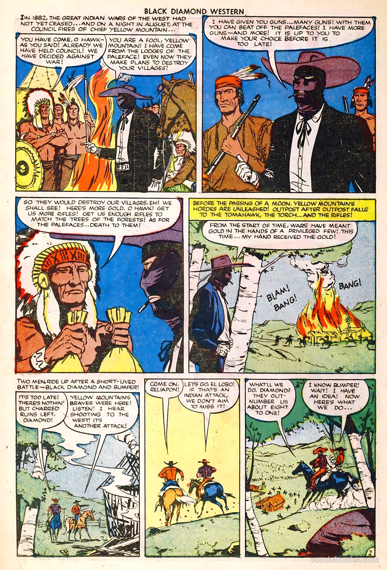 Black Diamond Western #30 (1949) — page 14 of 35