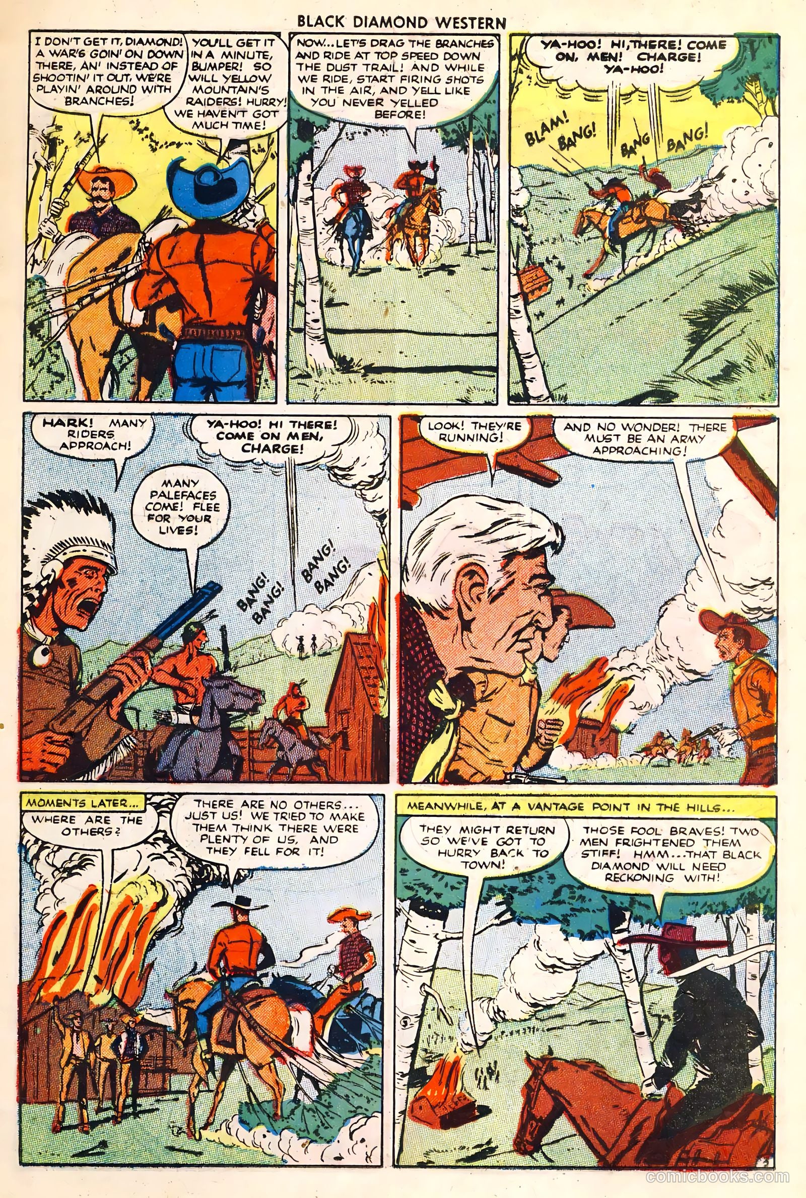 Black Diamond Western #30 (1949) — page 15 of 35
