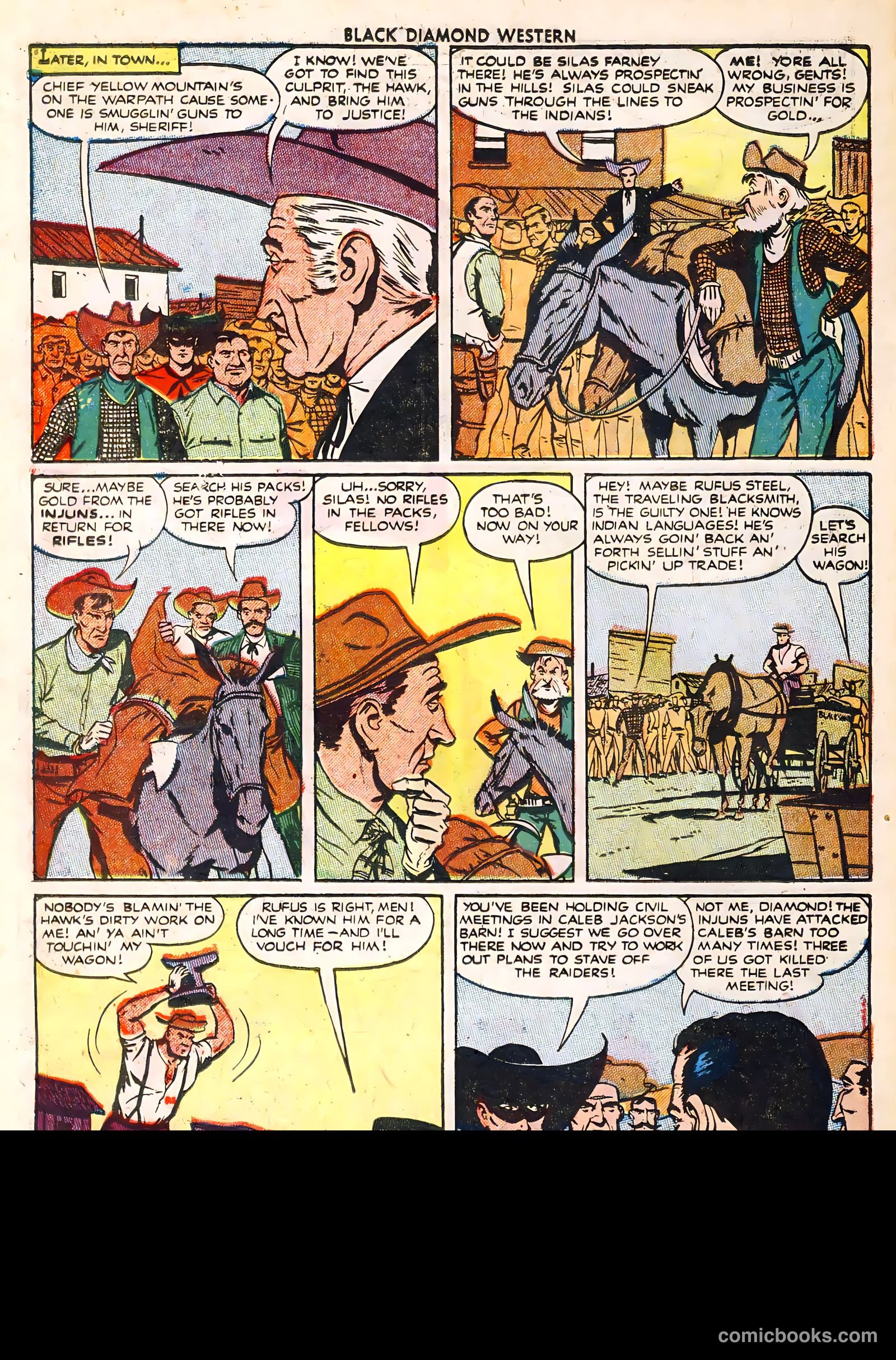 Black Diamond Western #30 (1949) — page 16 of 35