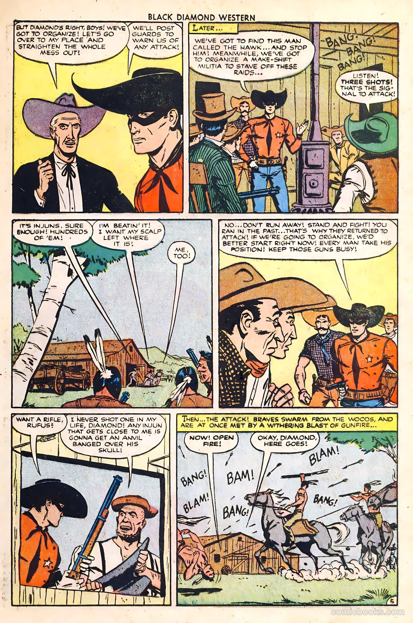 Black Diamond Western #30 (1949) — page 17 of 35