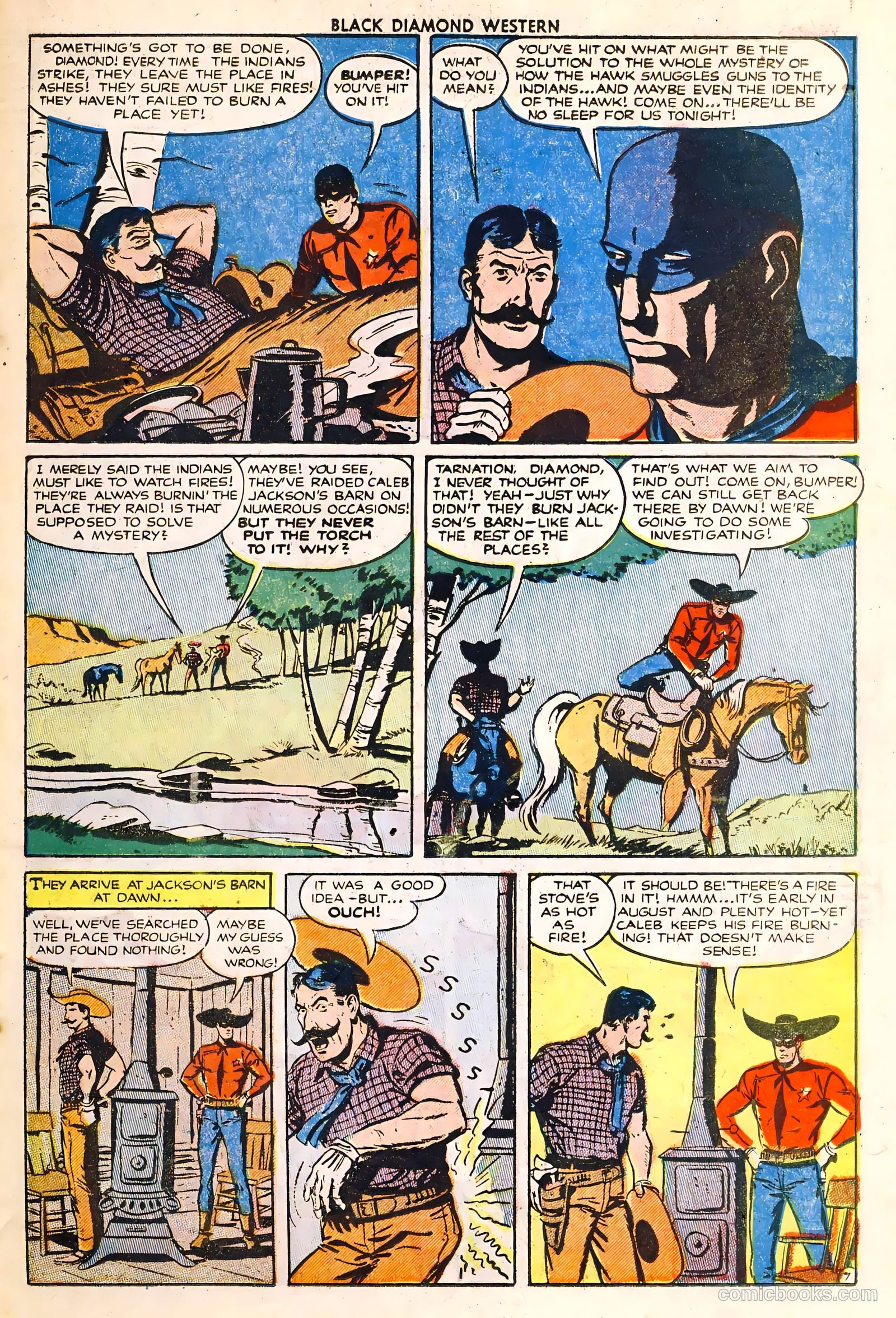 Black Diamond Western #30 (1949) — page 19 of 35