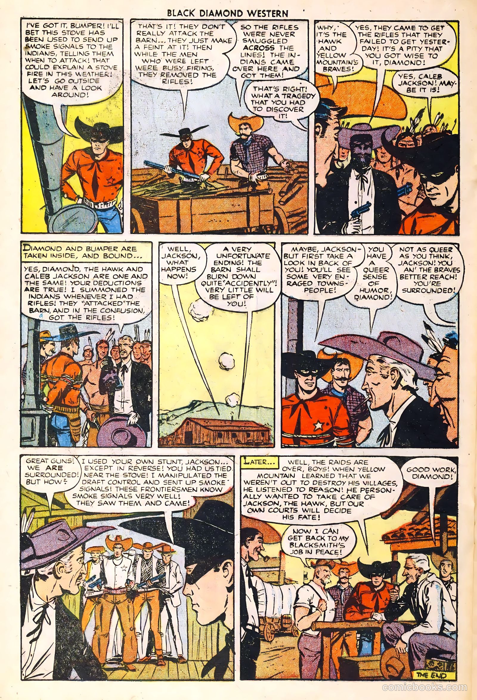 Black Diamond Western #30 (1949) — page 20 of 35