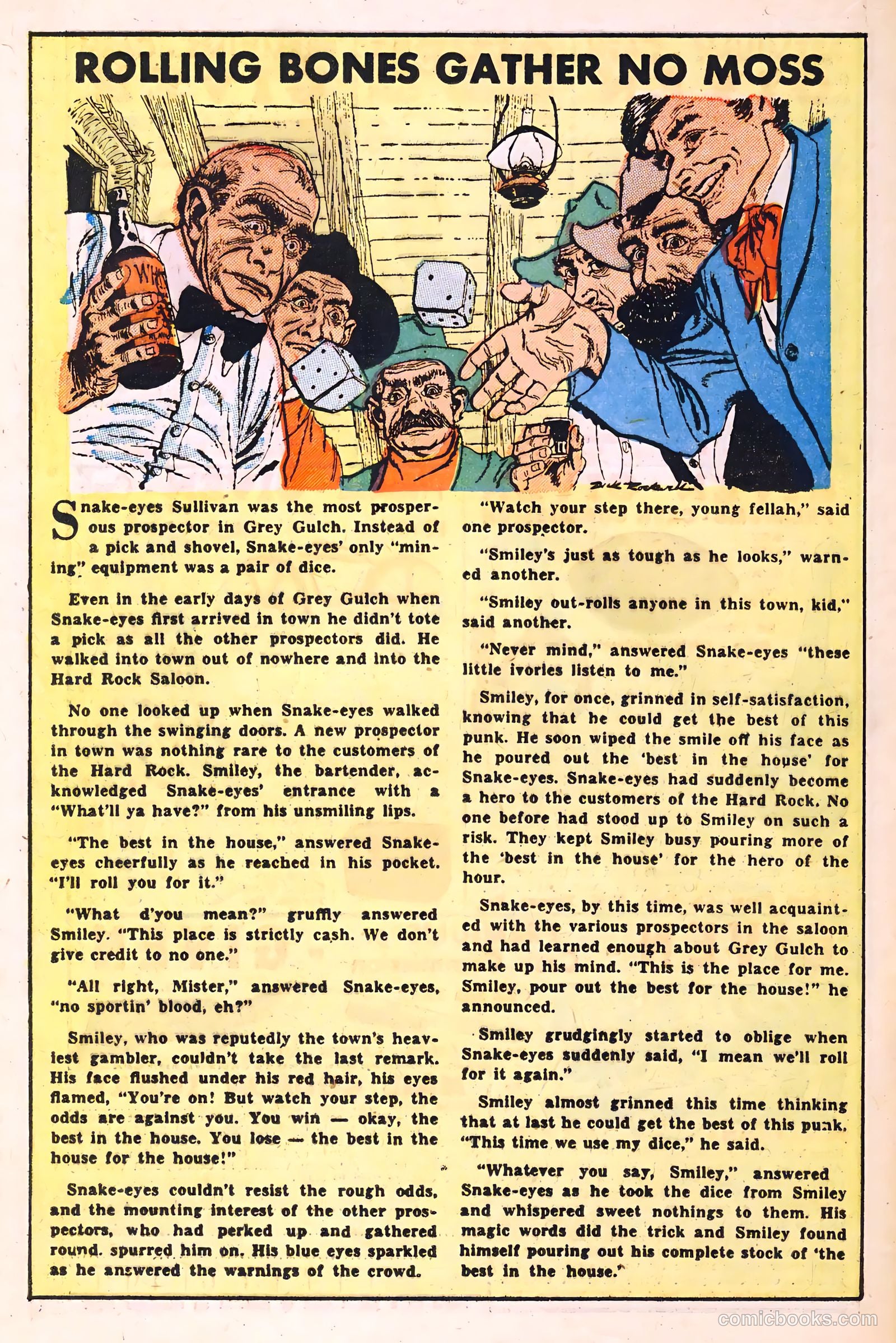 Black Diamond Western #30 (1949) — page 22 of 35