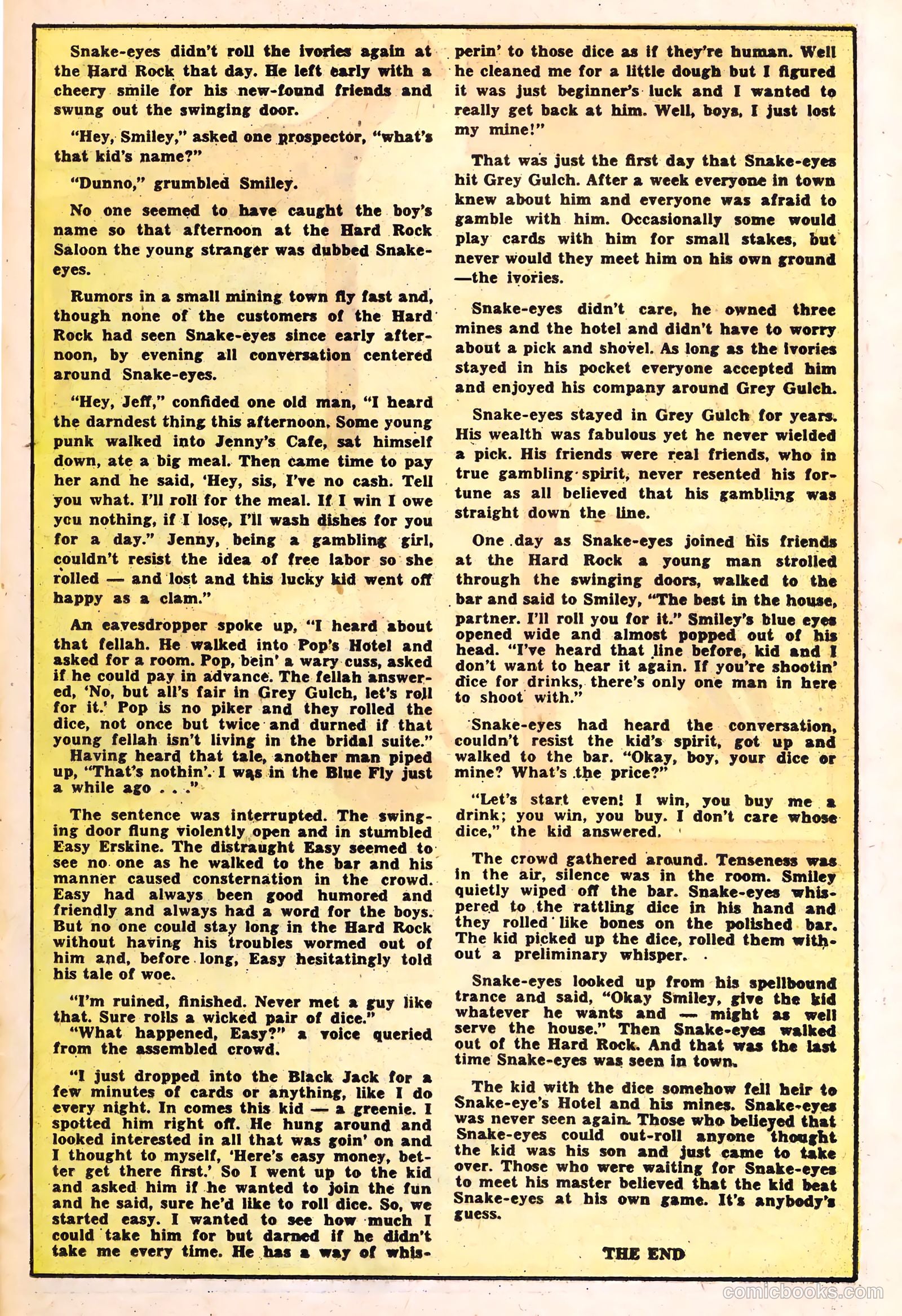 Black Diamond Western #30 (1949) — page 23 of 35
