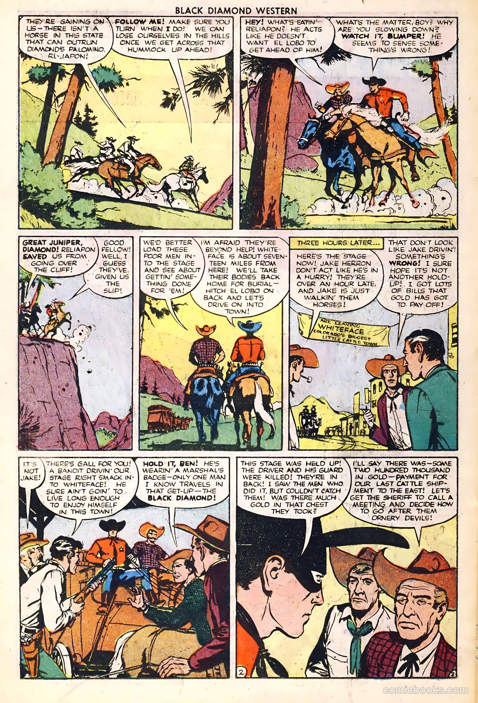Black Diamond Western #30 (1949) — page 26 of 35