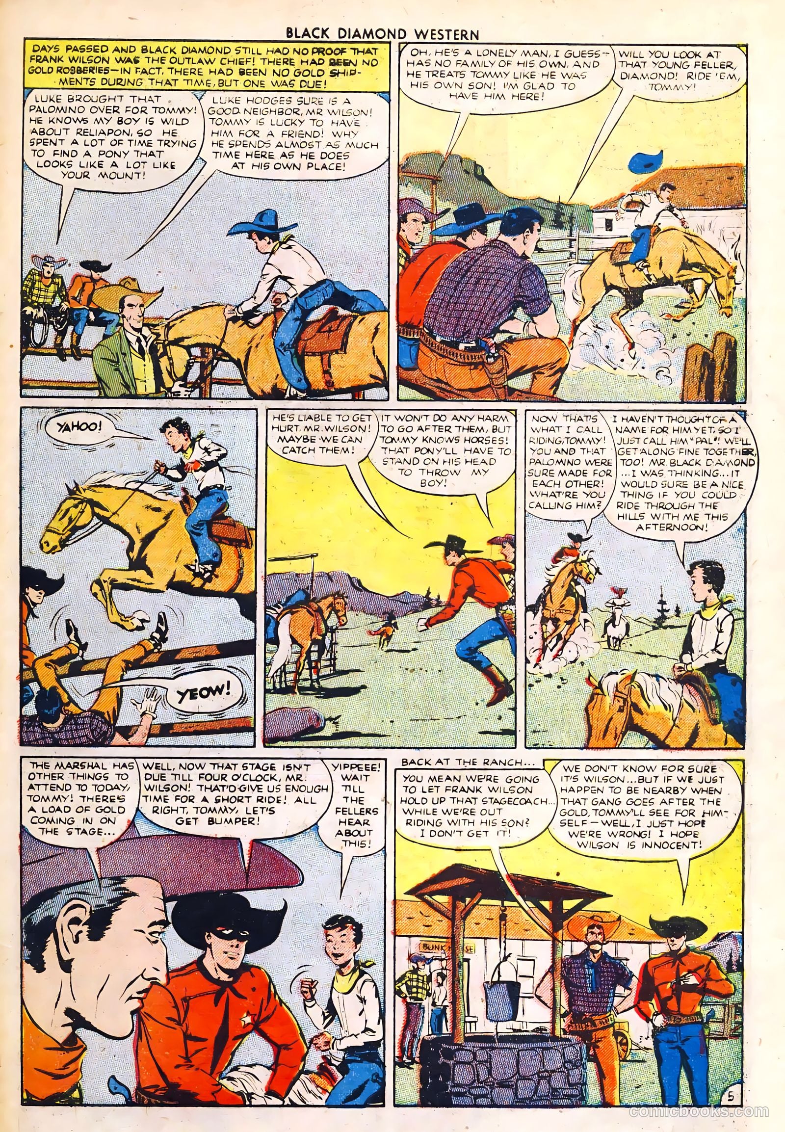 Black Diamond Western #30 (1949) — page 29 of 35