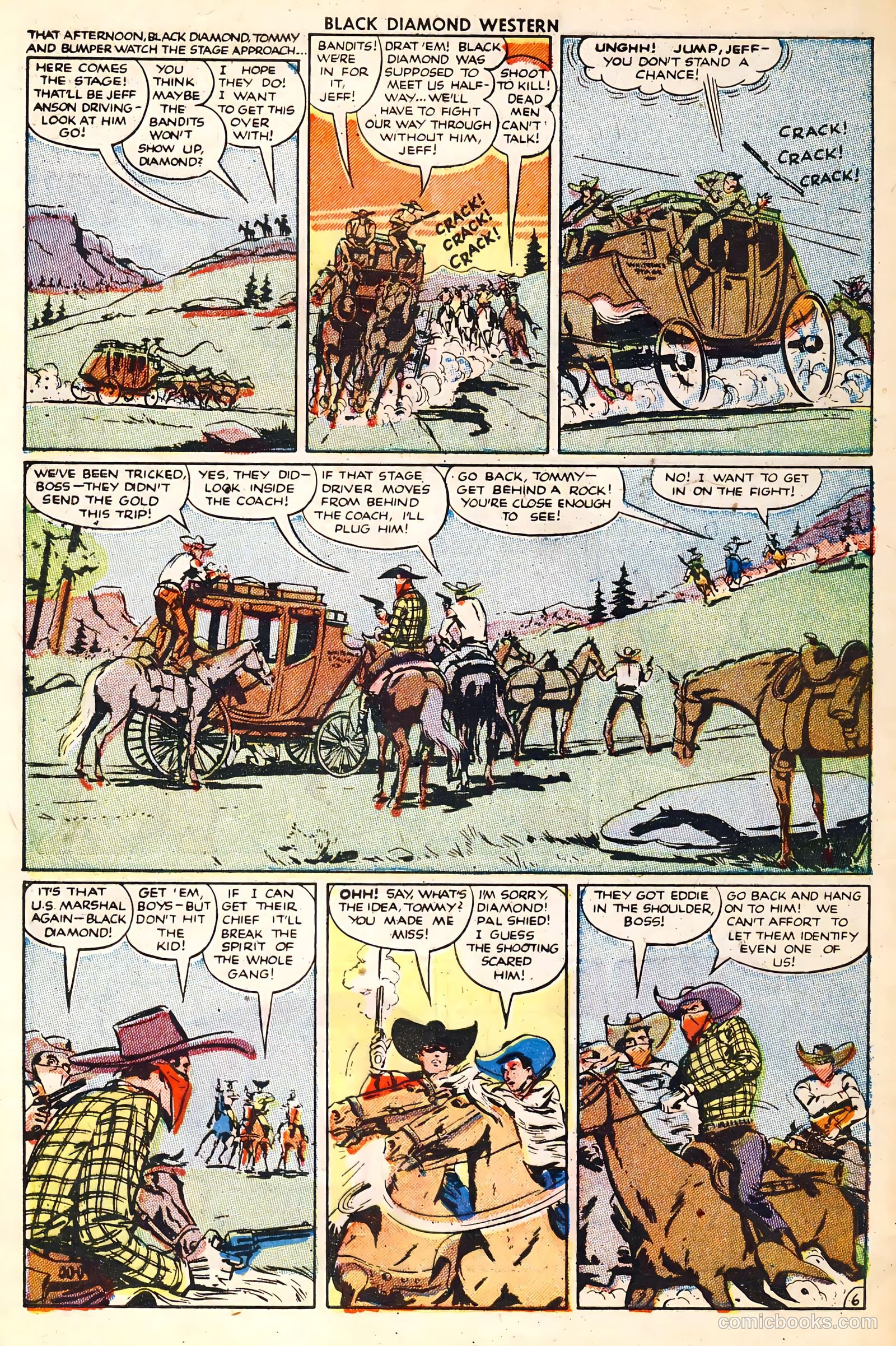 Black Diamond Western #30 (1949) — page 30 of 35