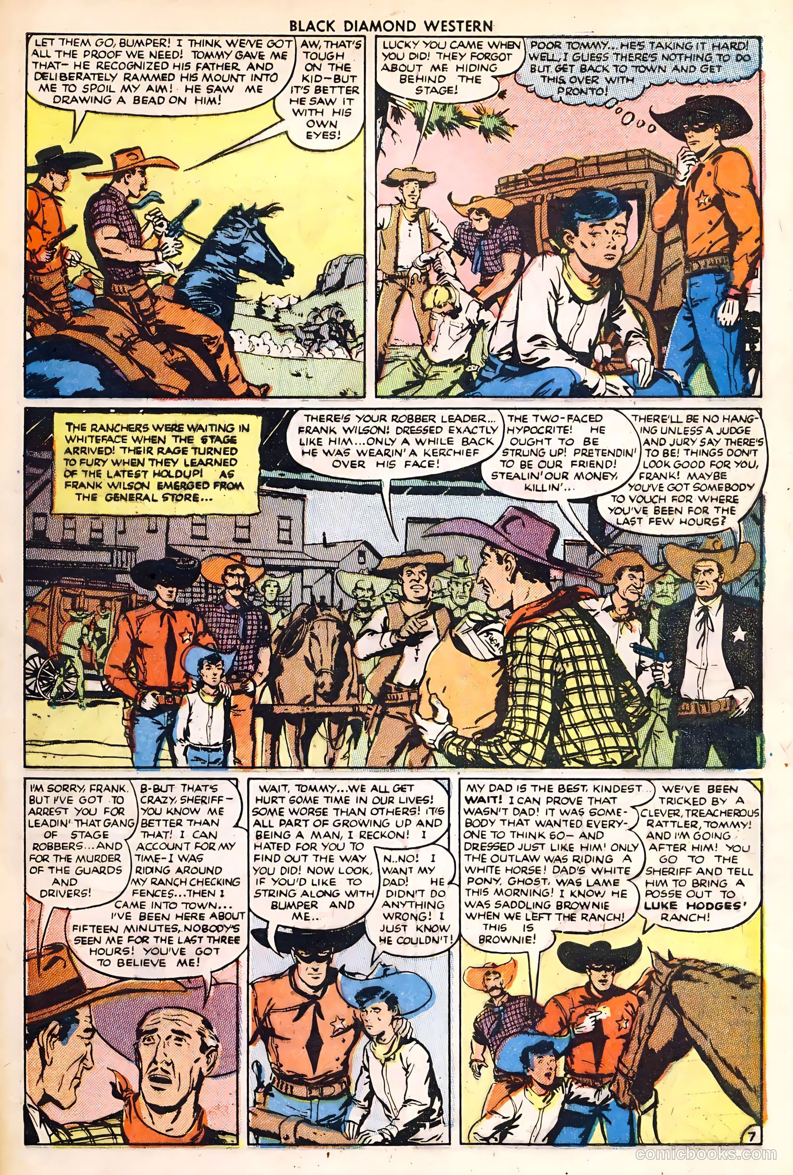 Black Diamond Western #30 (1949) — page 31 of 35