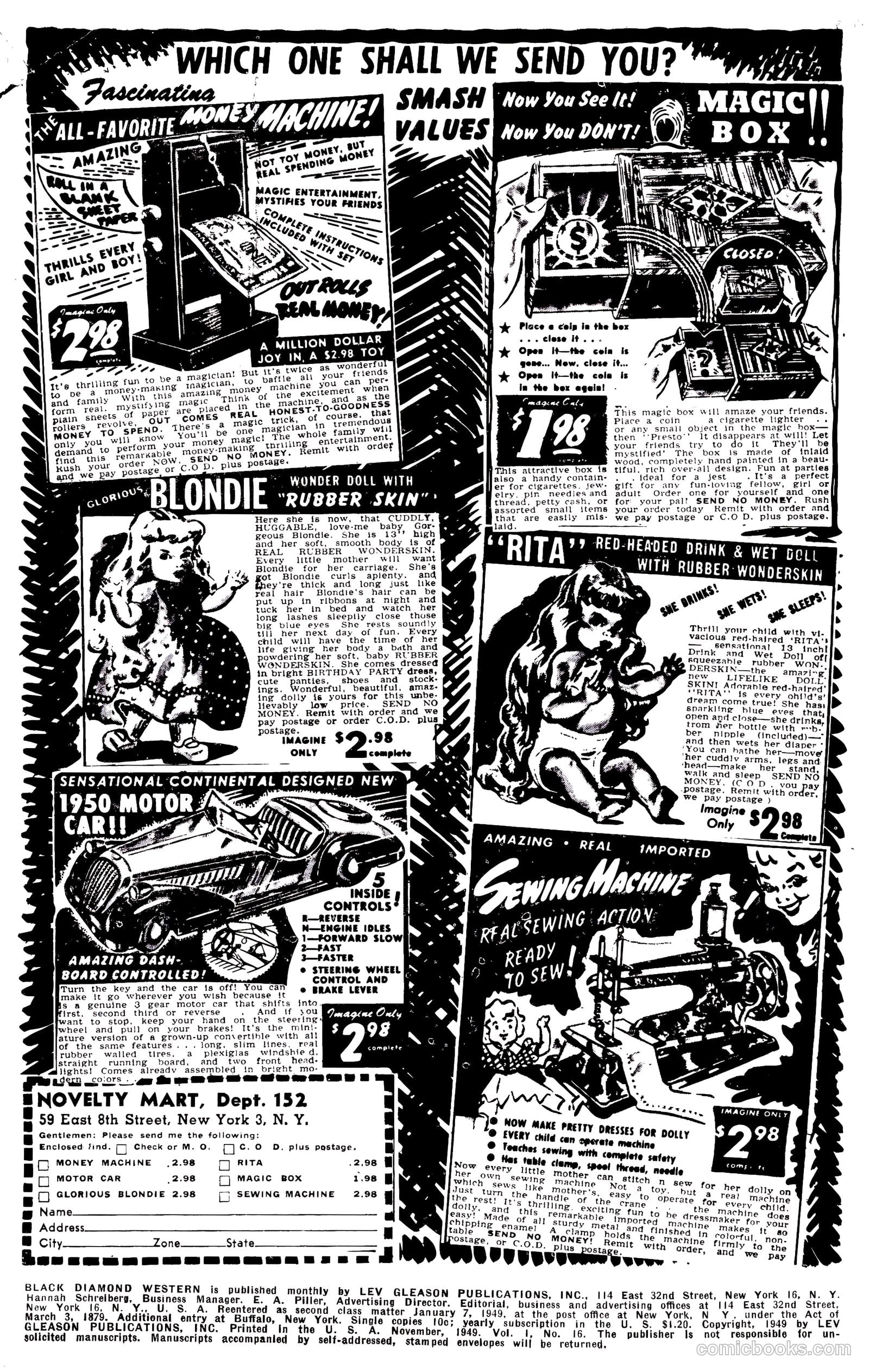 Black Diamond Western #16 (1949) — page 2 of 52