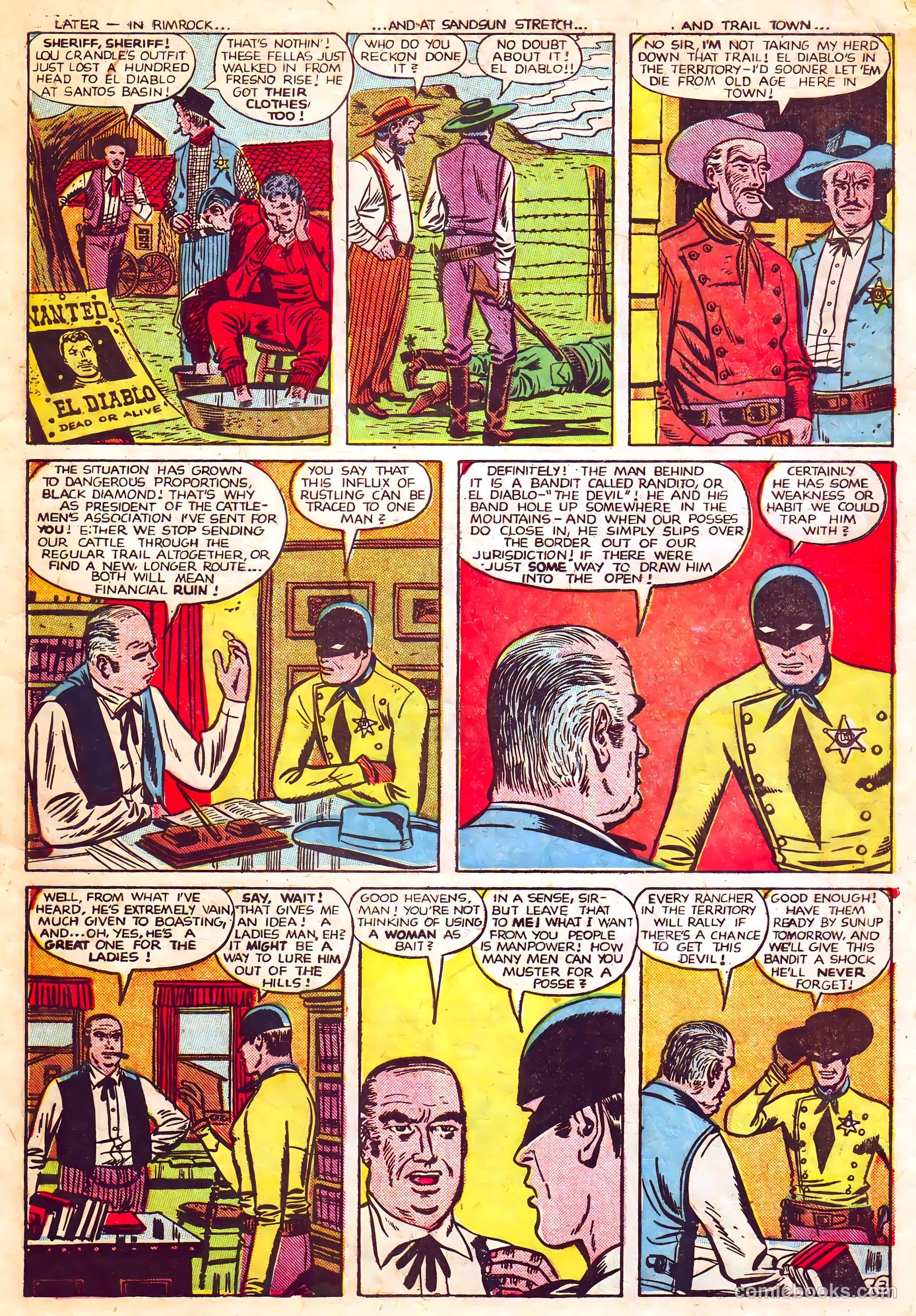 Black Diamond Western #16 (1949) — page 5 of 52