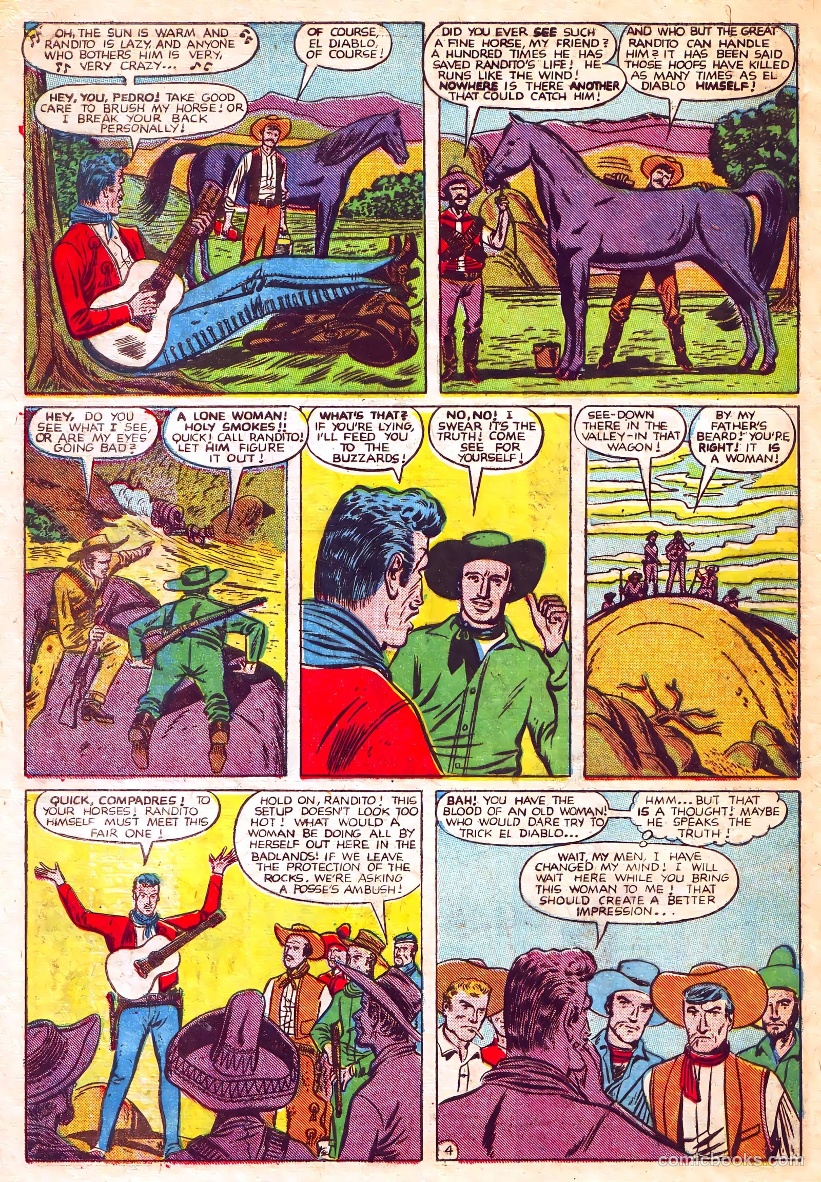 Black Diamond Western #16 (1949) — page 6 of 52