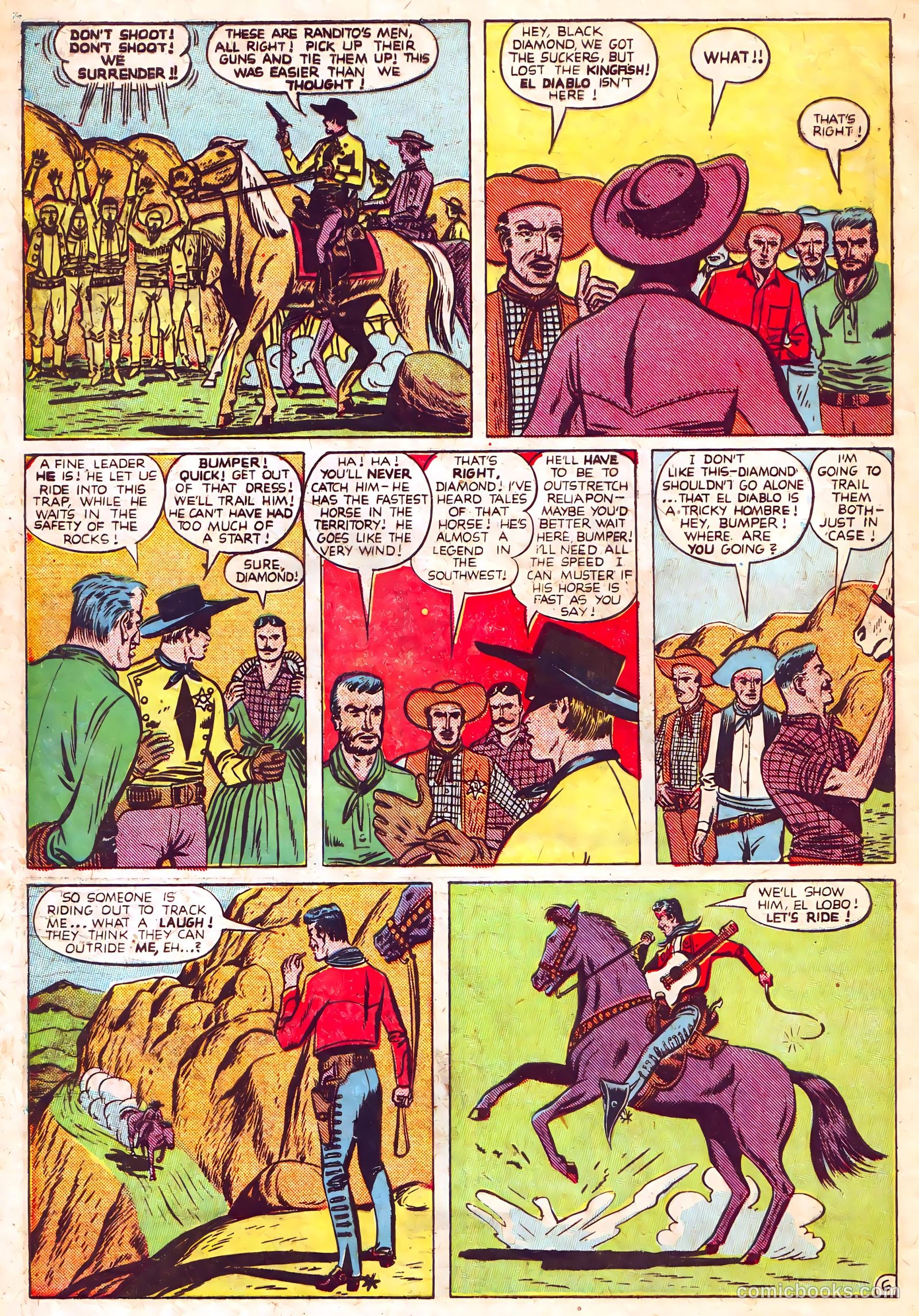 Black Diamond Western #16 (1949) — page 8 of 52