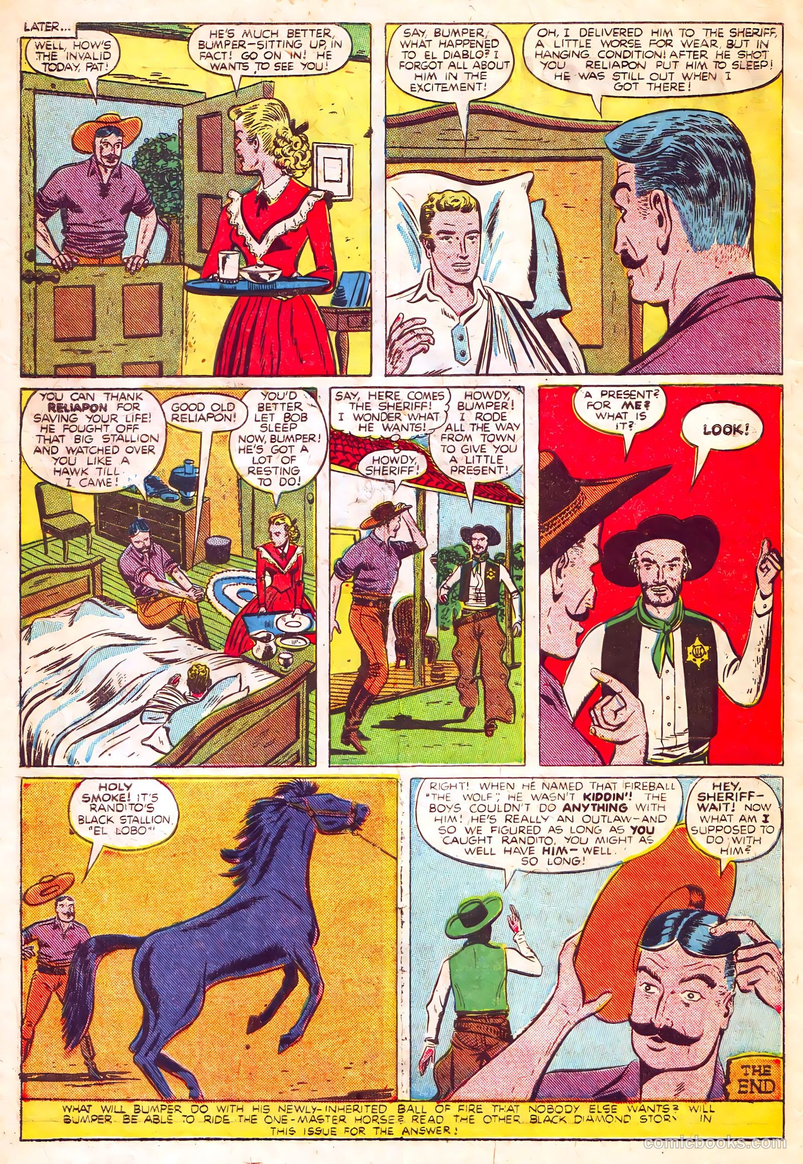 Black Diamond Western #16 (1949) — page 14 of 52