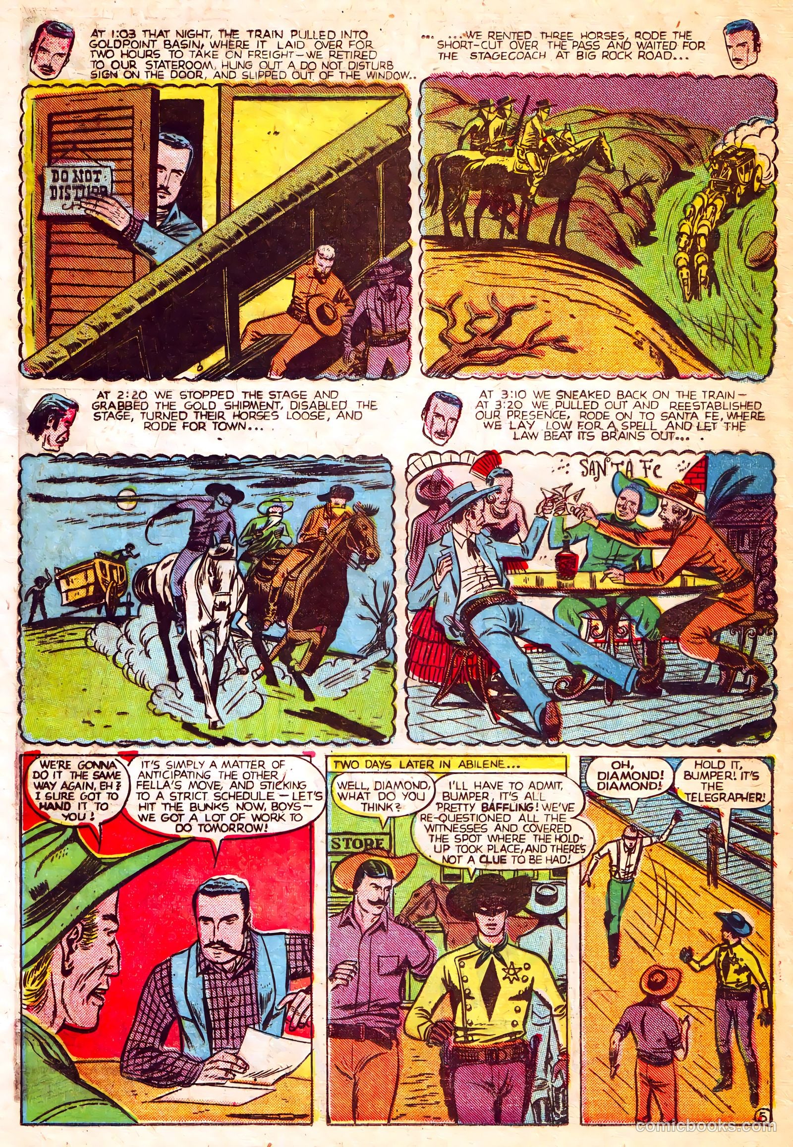 Black Diamond Western #16 (1949) — page 29 of 52