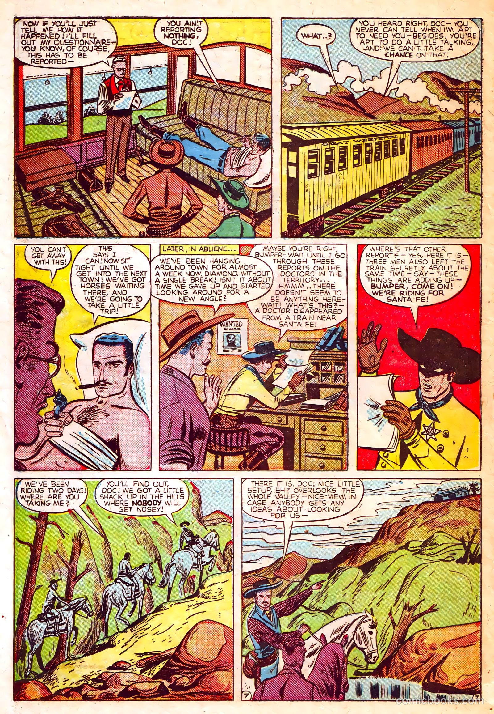 Black Diamond Western #16 (1949) — page 31 of 52
