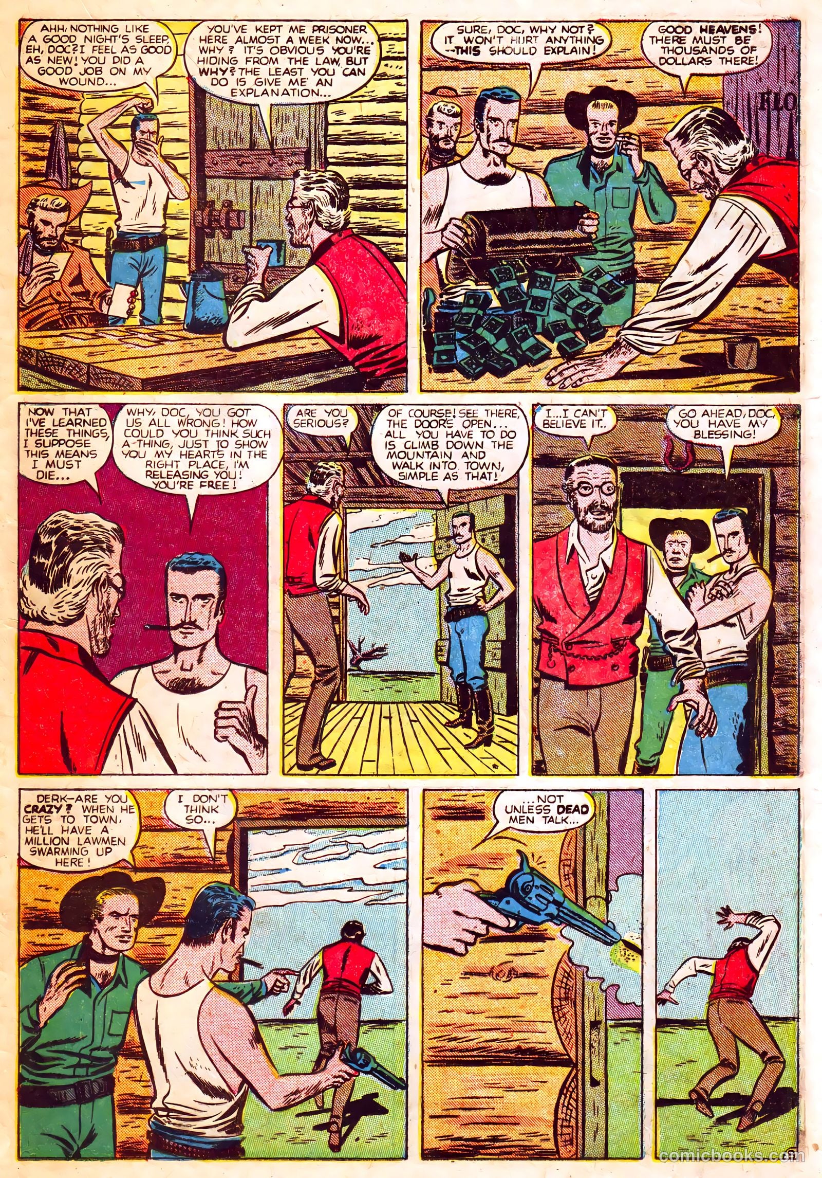 Black Diamond Western #16 (1949) — page 32 of 52