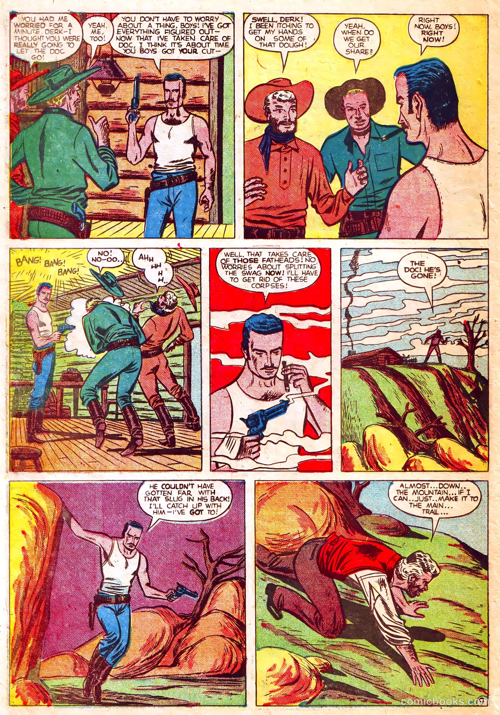 Black Diamond Western #16 (1949) — page 33 of 52