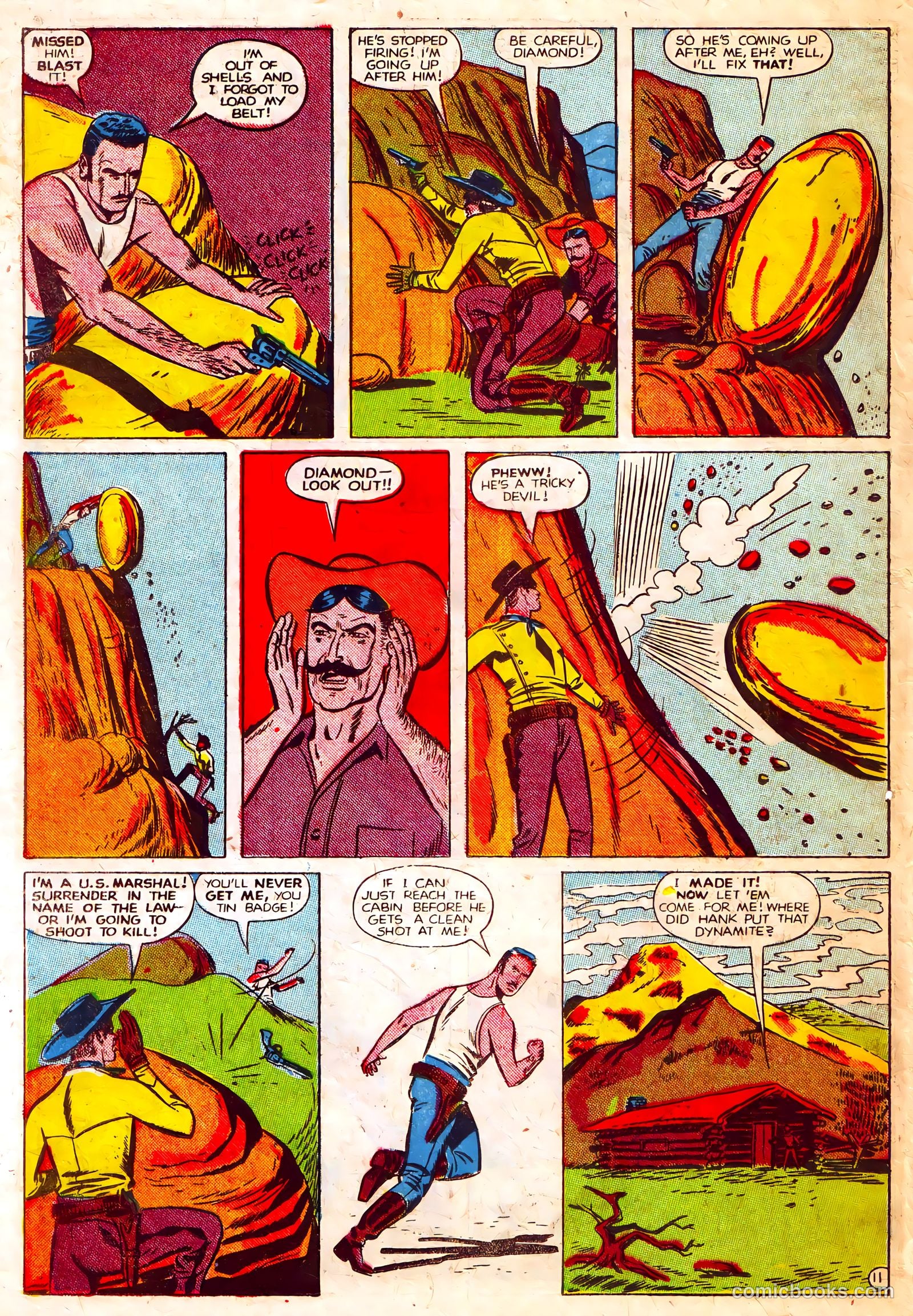 Black Diamond Western #16 (1949) — page 35 of 52