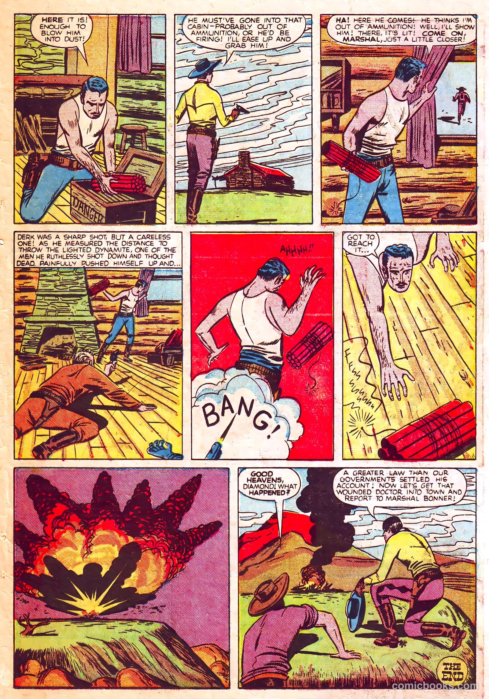 Black Diamond Western #16 (1949) — page 36 of 52