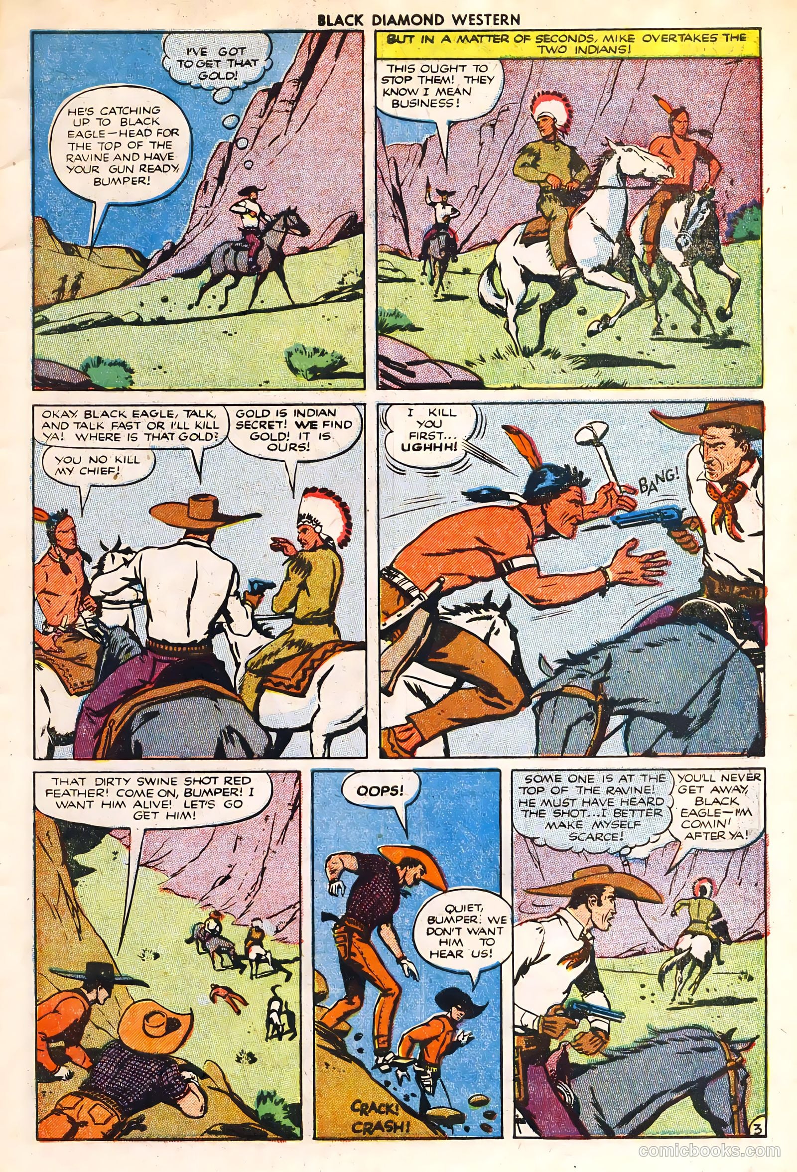 Black Diamond Western #32 (1949) — page 5 of 36