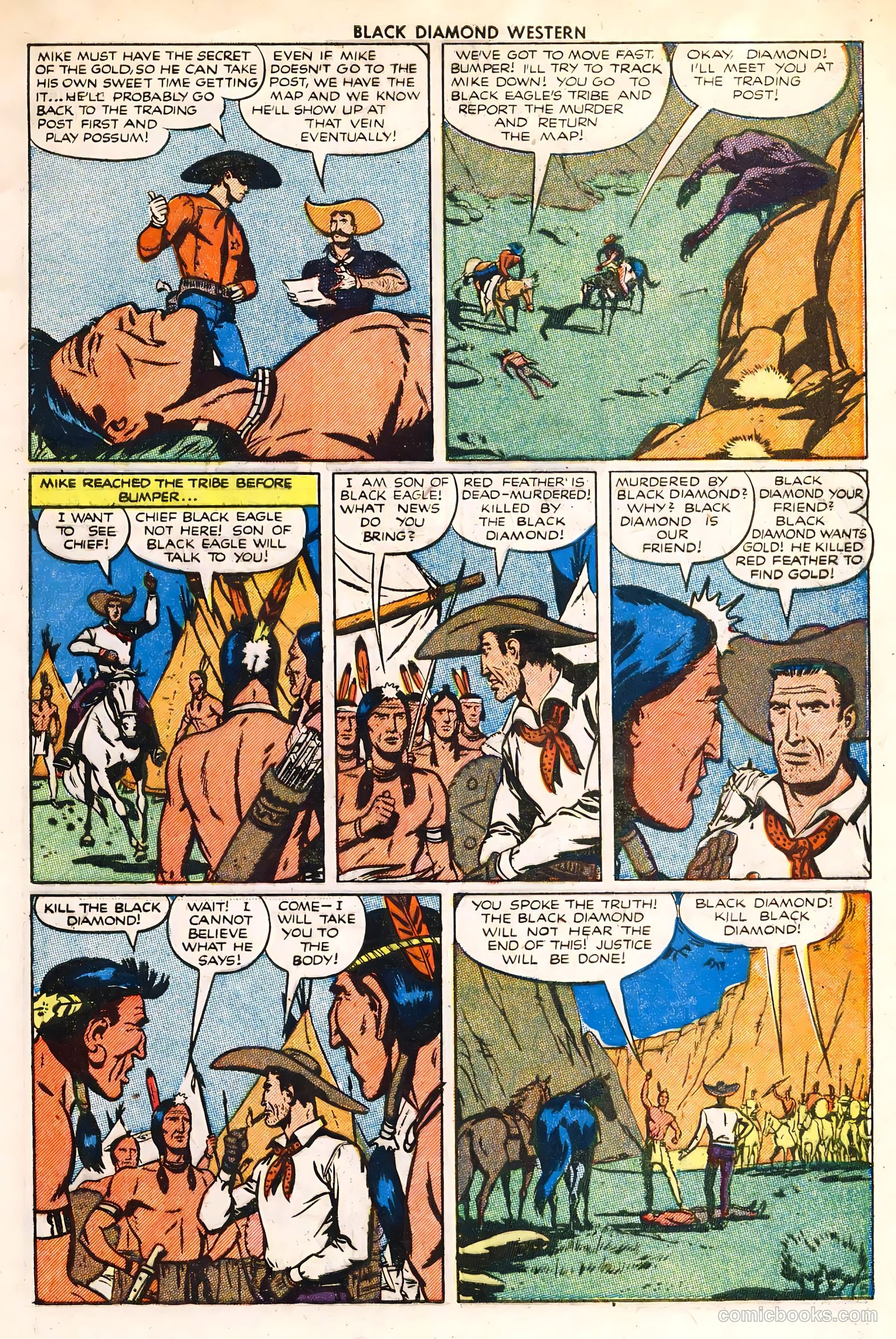 Black Diamond Western #32 (1949) — page 7 of 36