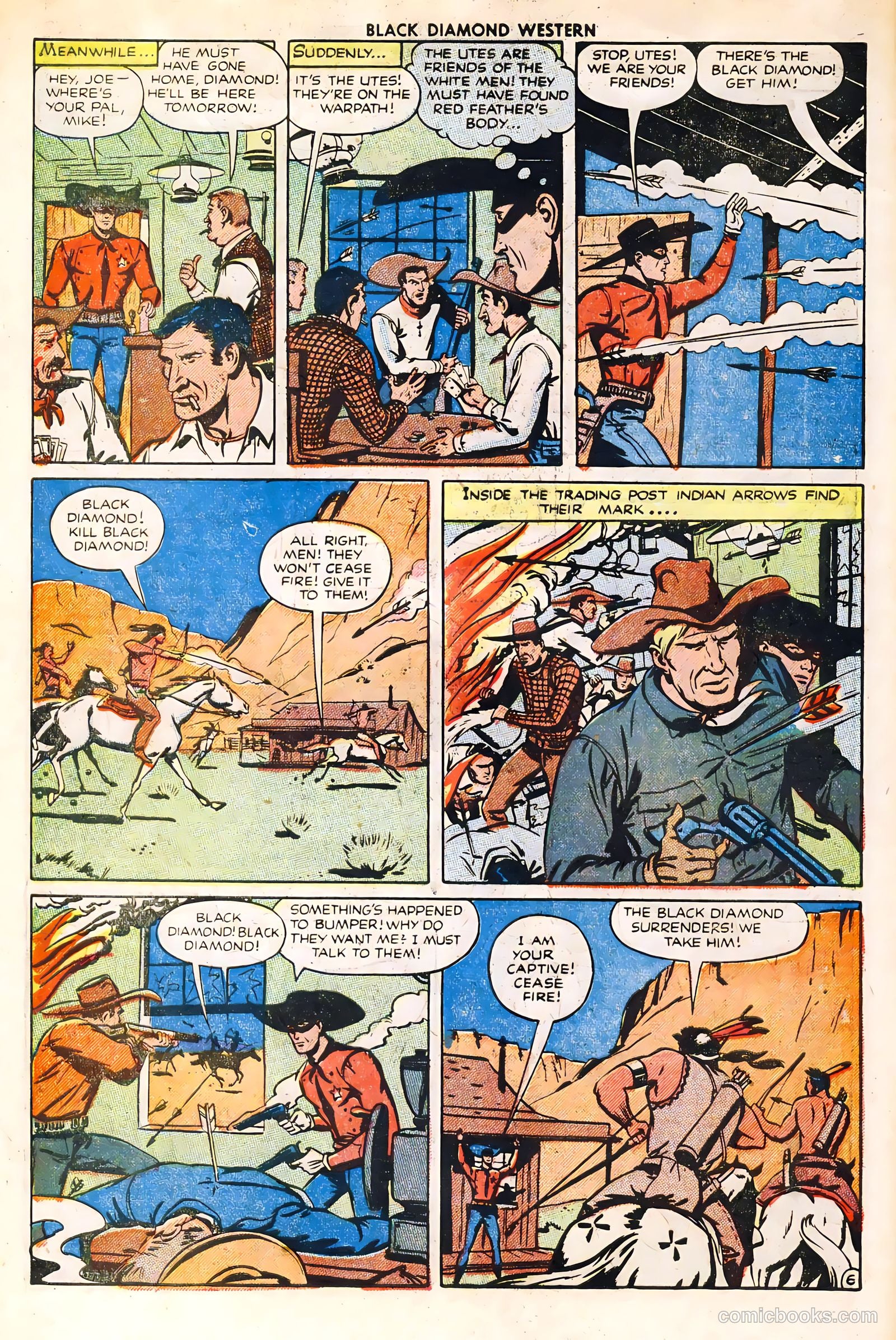 Black Diamond Western #32 (1949) — page 8 of 36