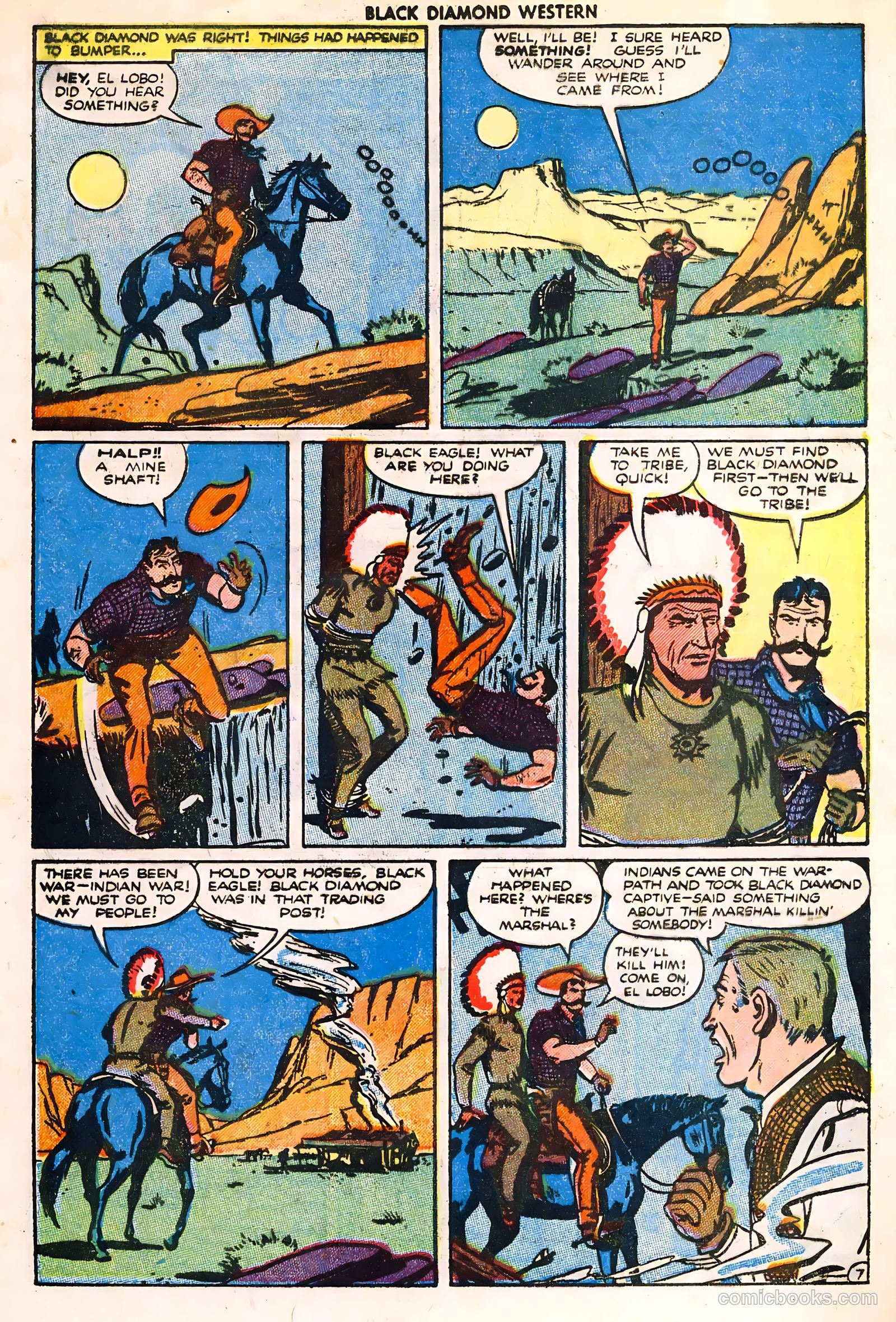 Black Diamond Western #32 (1949) — page 9 of 36