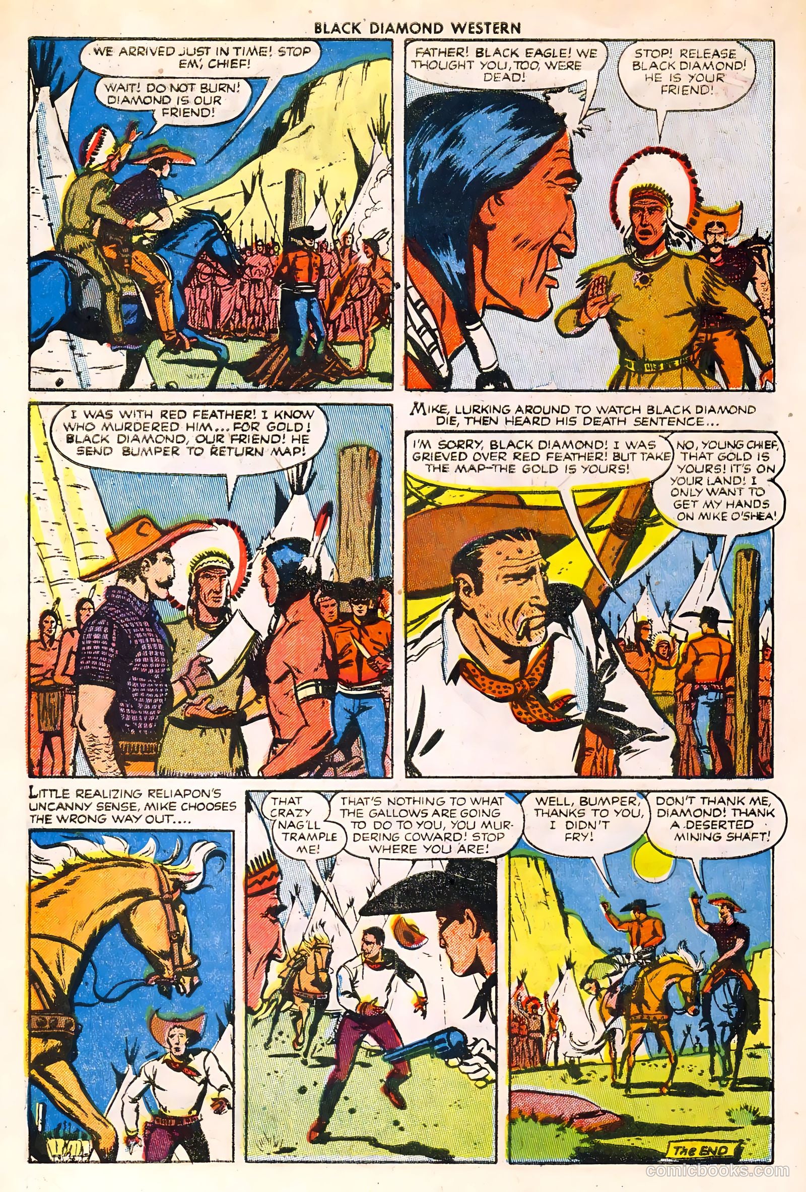 Black Diamond Western #32 (1949) — page 10 of 36