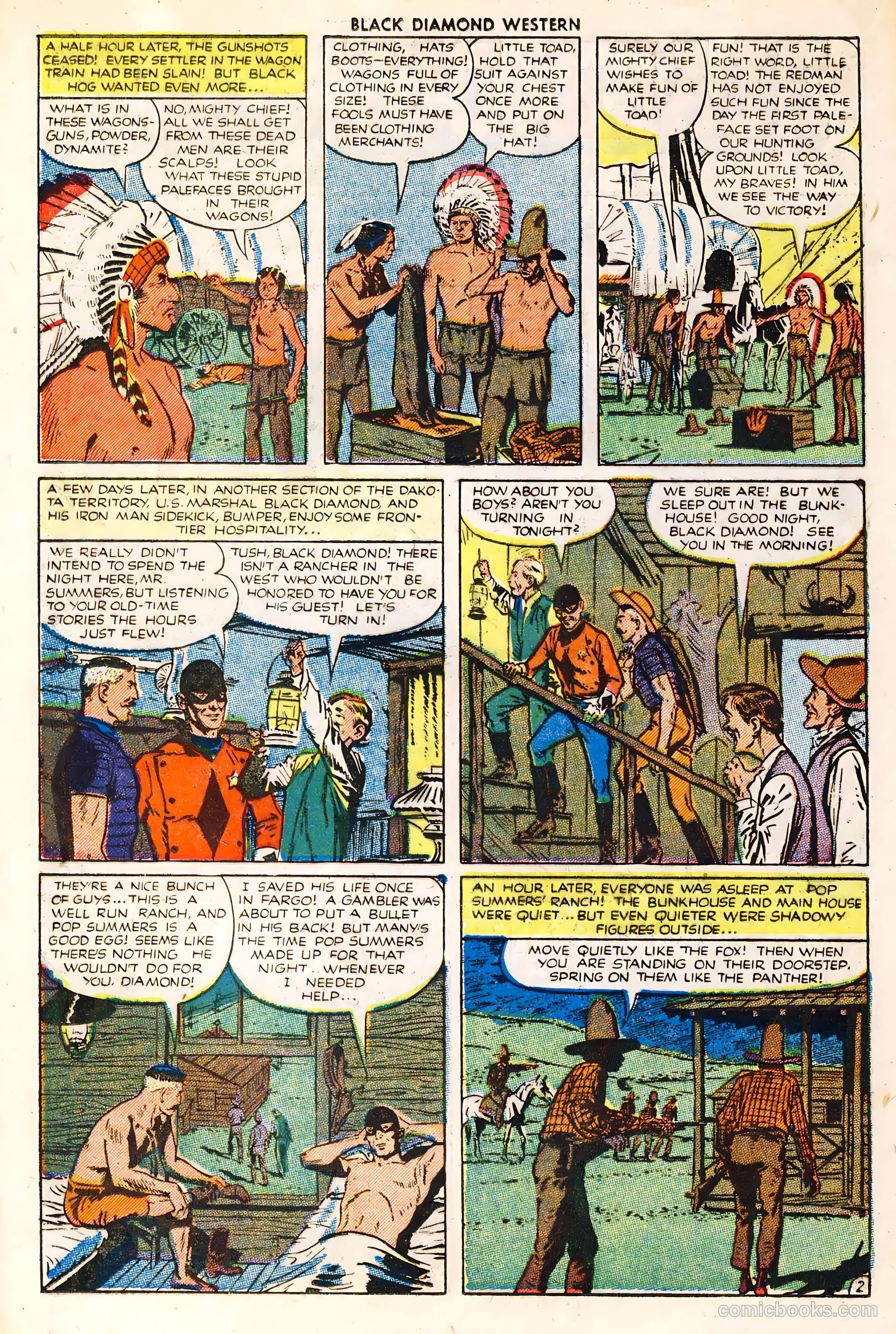 Black Diamond Western #32 (1949) — page 14 of 36