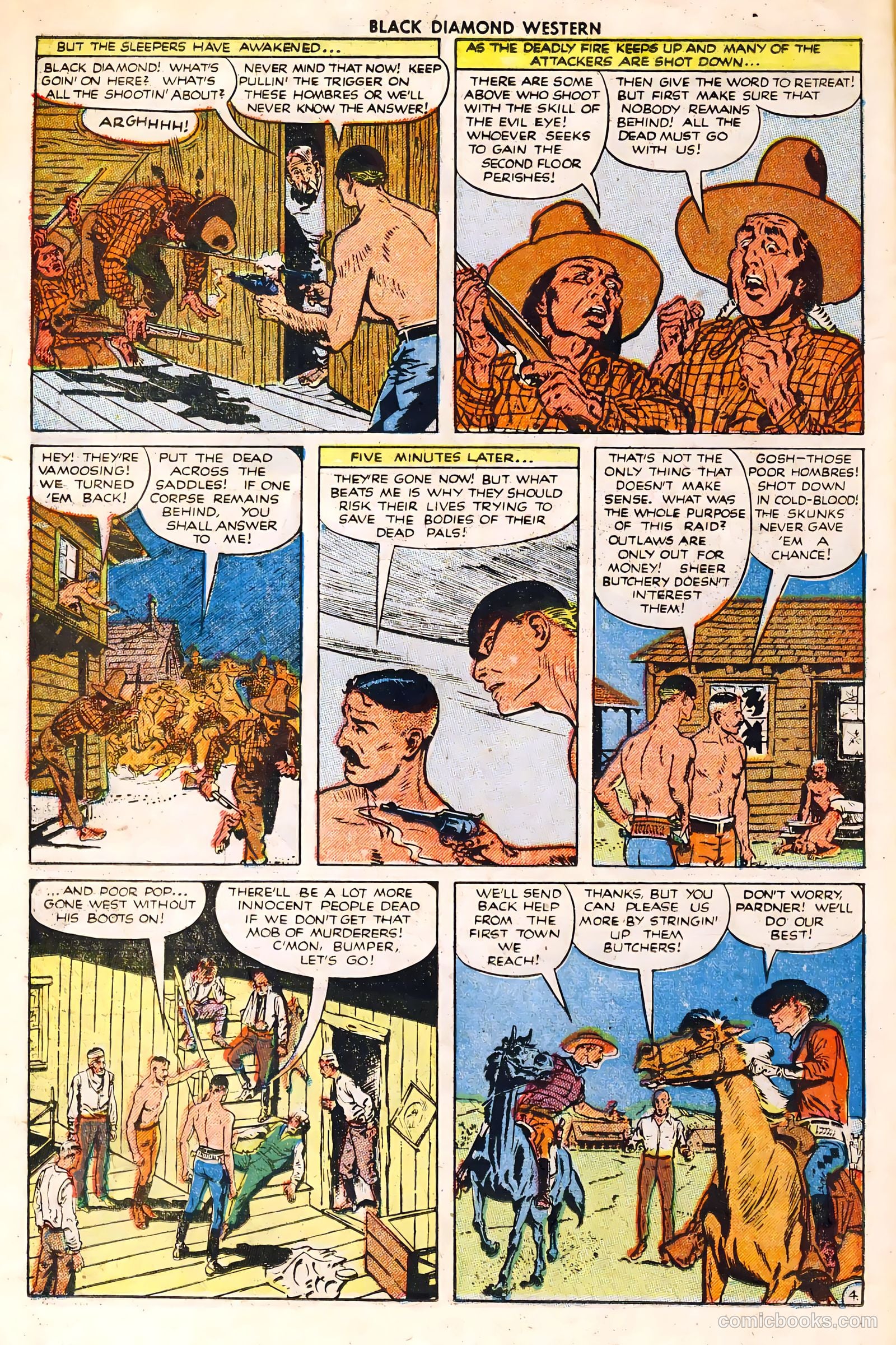 Black Diamond Western #32 (1949) — page 16 of 36