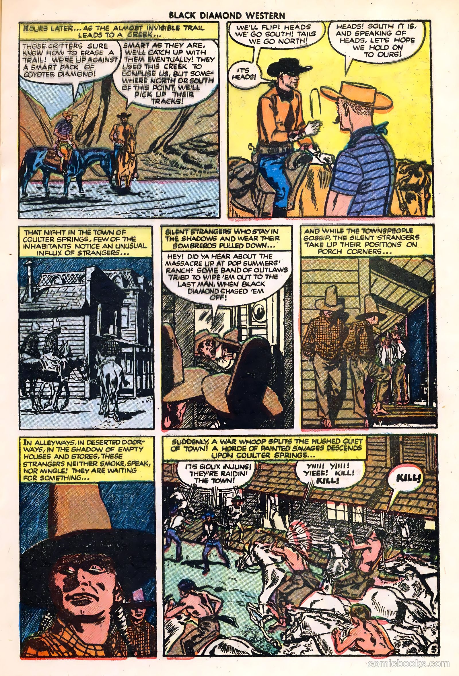 Black Diamond Western #32 (1949) — page 17 of 36