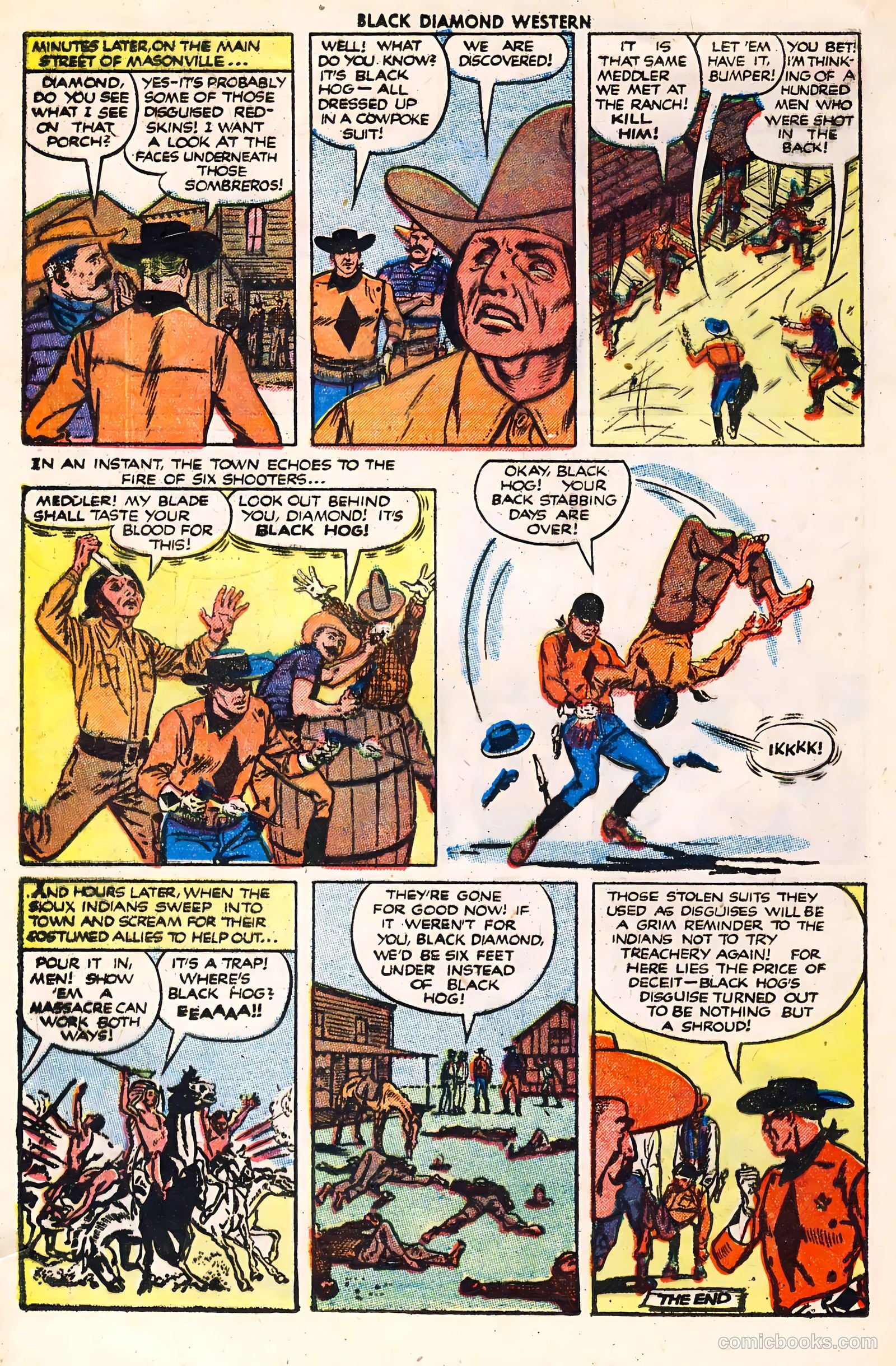 Black Diamond Western #32 (1949) — page 20 of 36