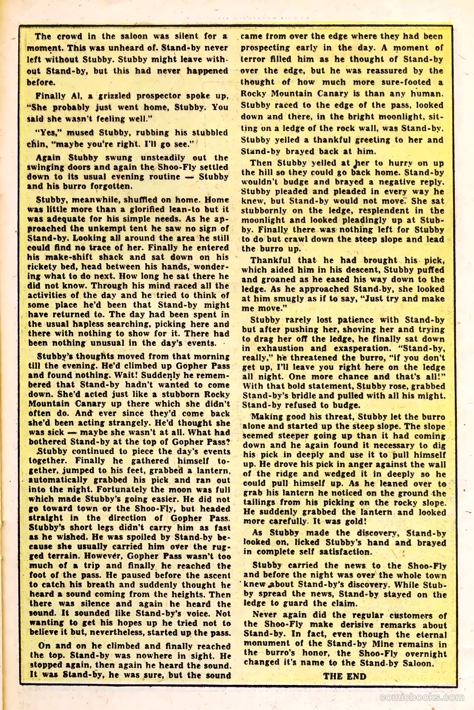 Black Diamond Western #32 (1949) — page 23 of 36