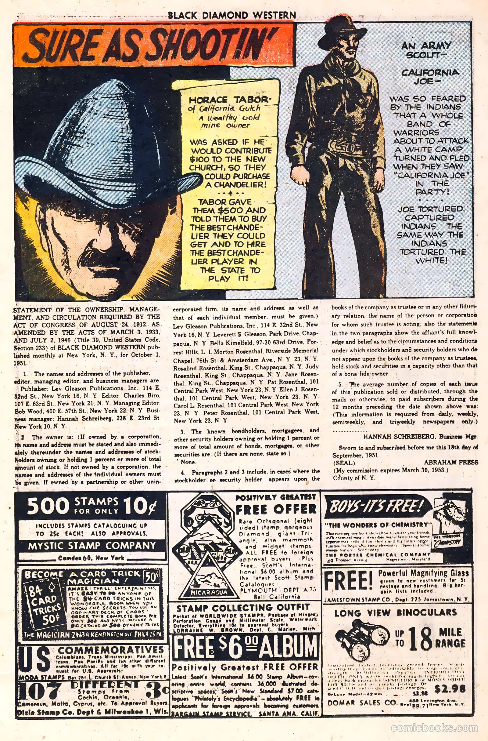 Black Diamond Western #32 (1949) — page 24 of 36