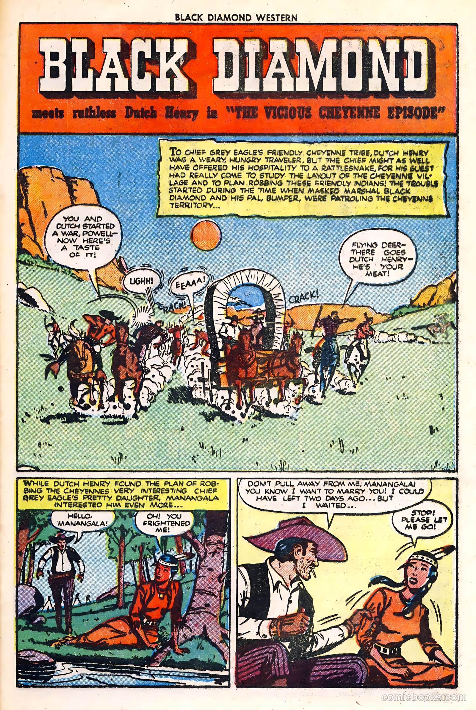Black Diamond Western #32 (1949) — page 25 of 36