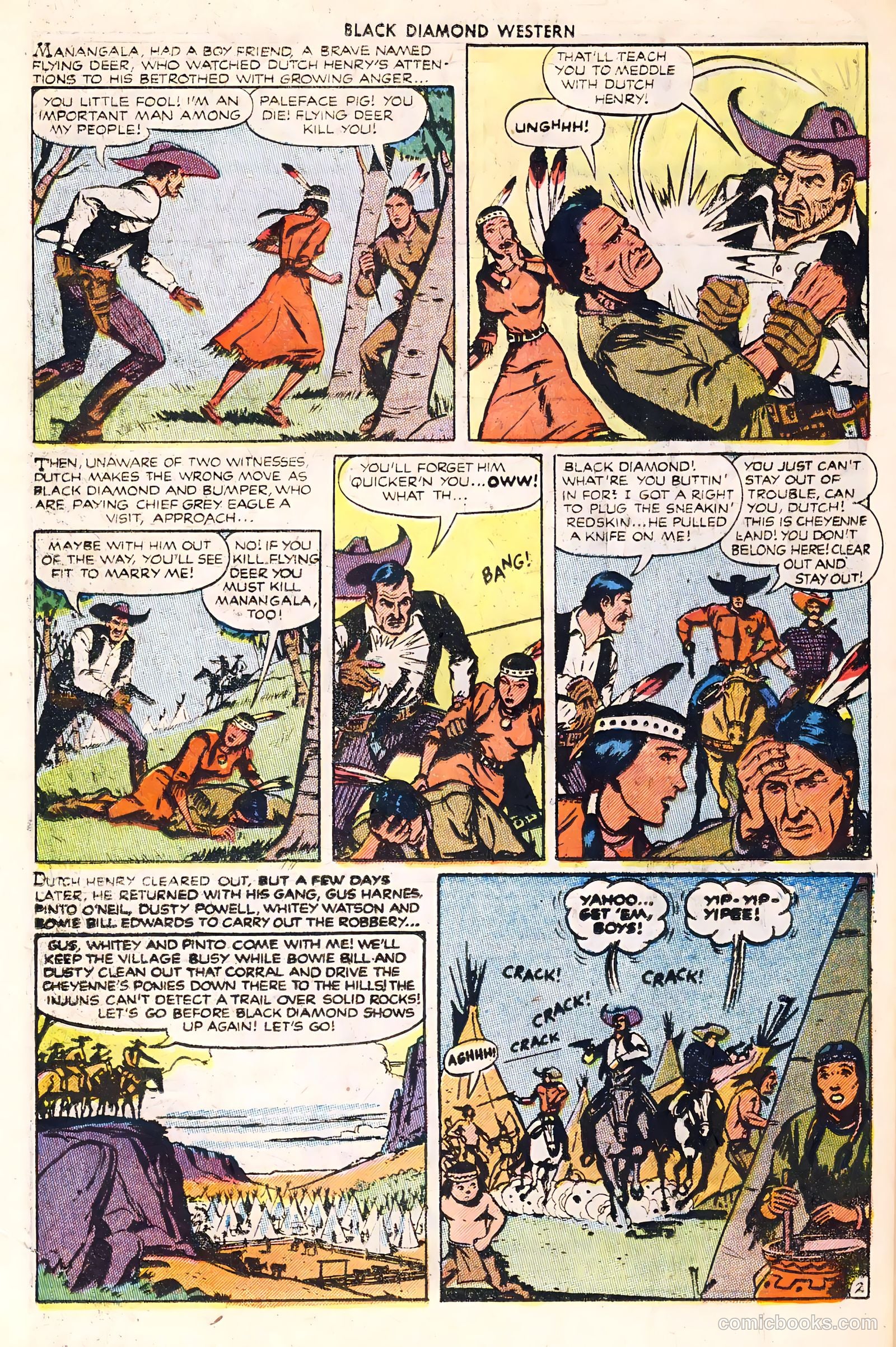 Black Diamond Western #32 (1949) — page 26 of 36