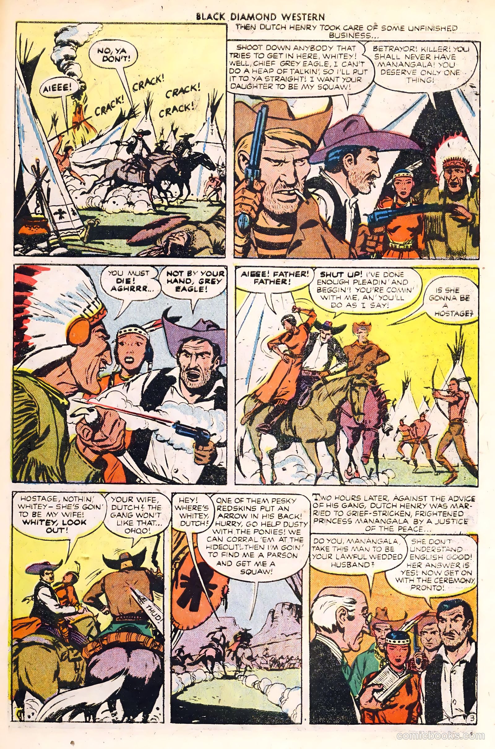 Black Diamond Western #32 (1949) — page 27 of 36