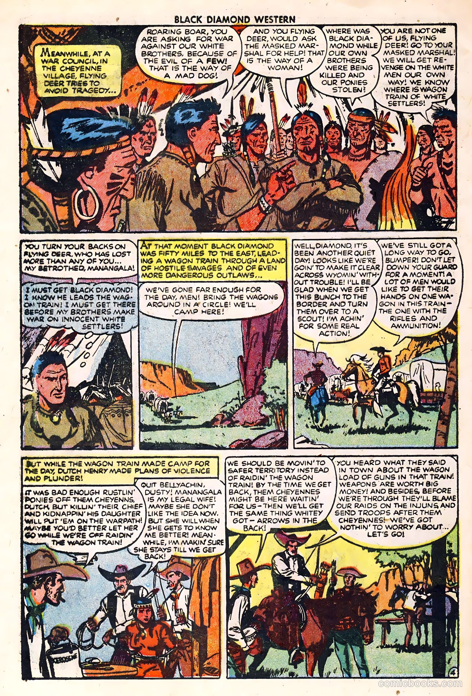 Black Diamond Western #32 (1949) — page 28 of 36