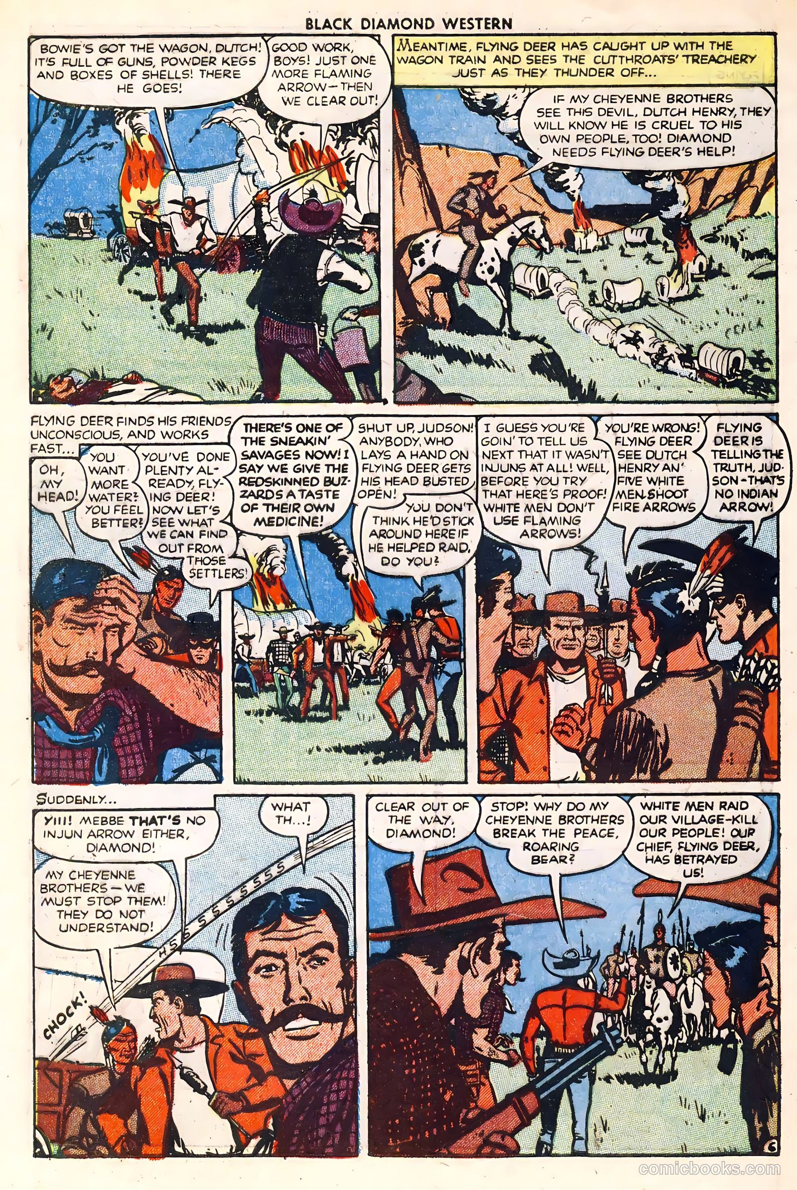 Black Diamond Western #32 (1949) — page 30 of 36